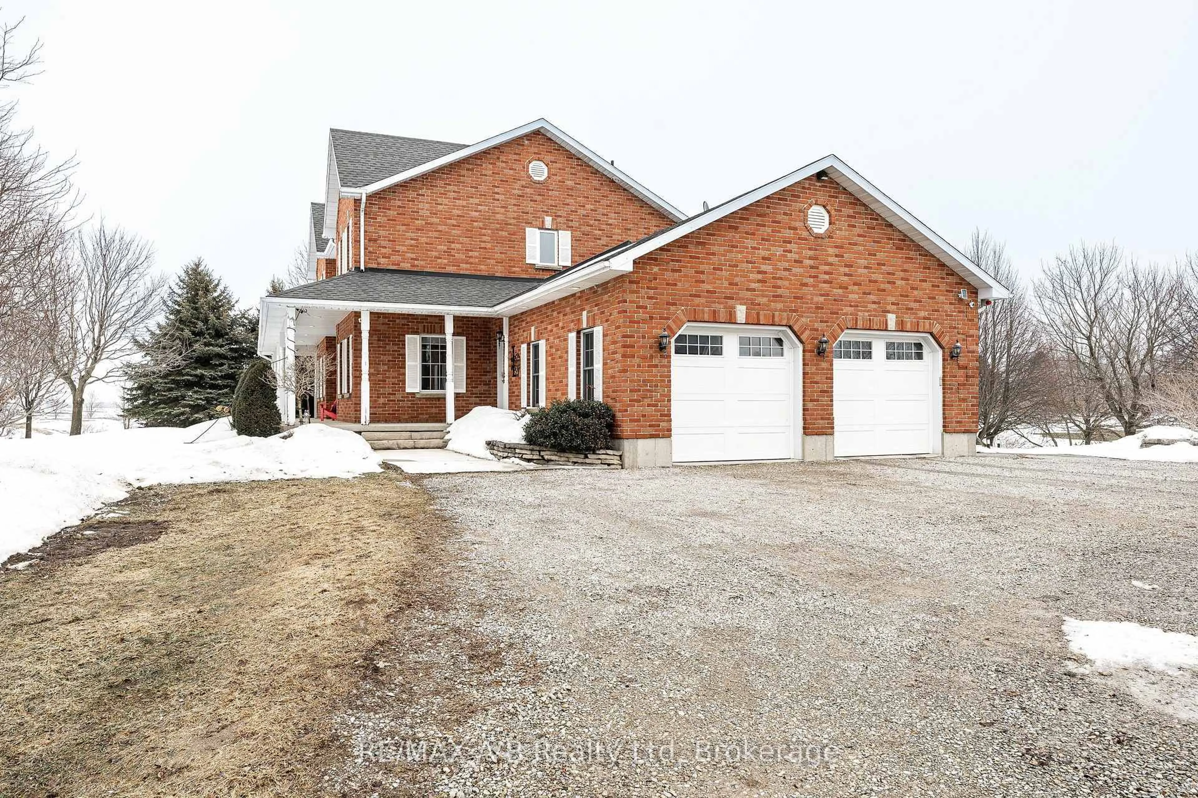 Home with brick exterior material, street for 4609 Road 164, West Perth Ontario N0K 1N0
