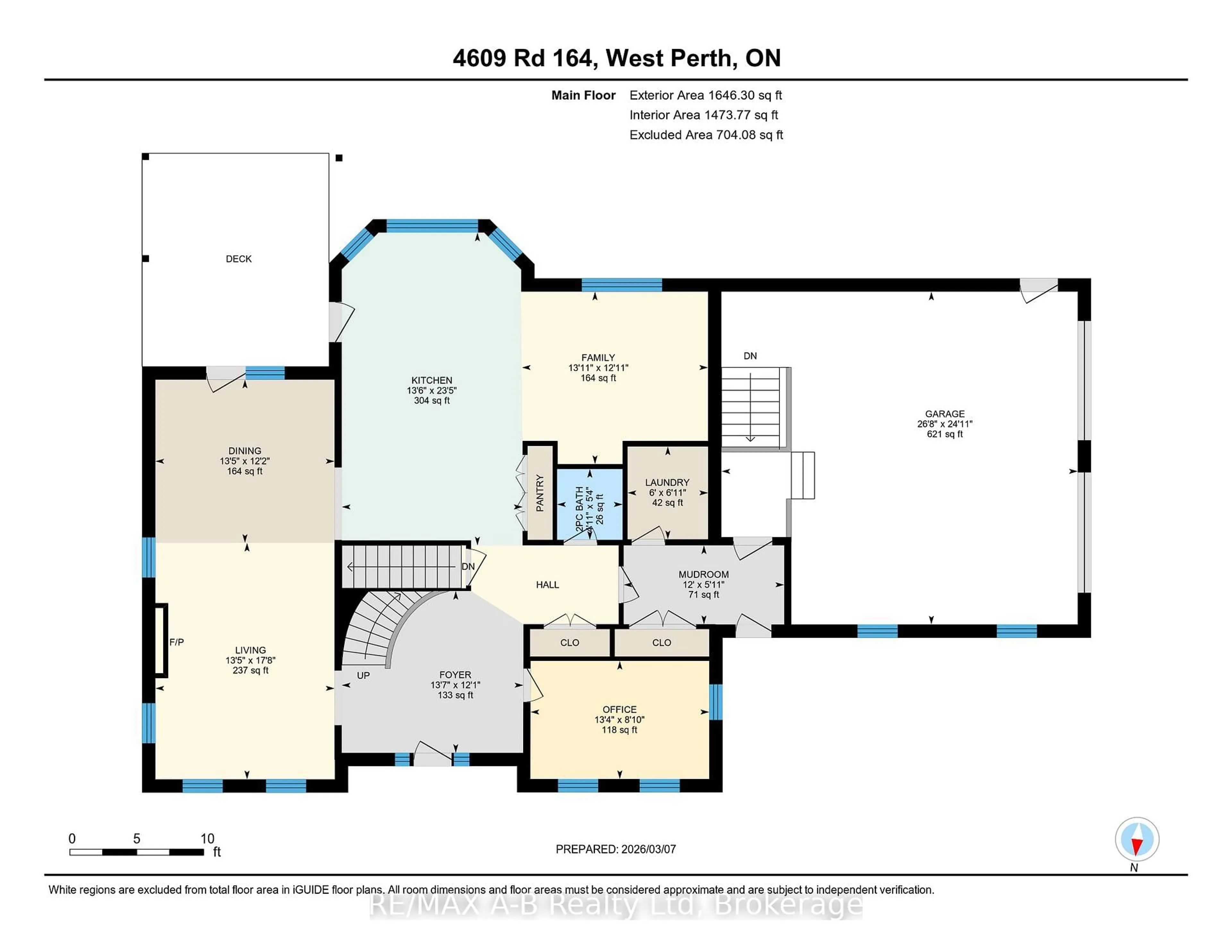 Floor plan for 4609 Road 164, West Perth Ontario N0K 1N0