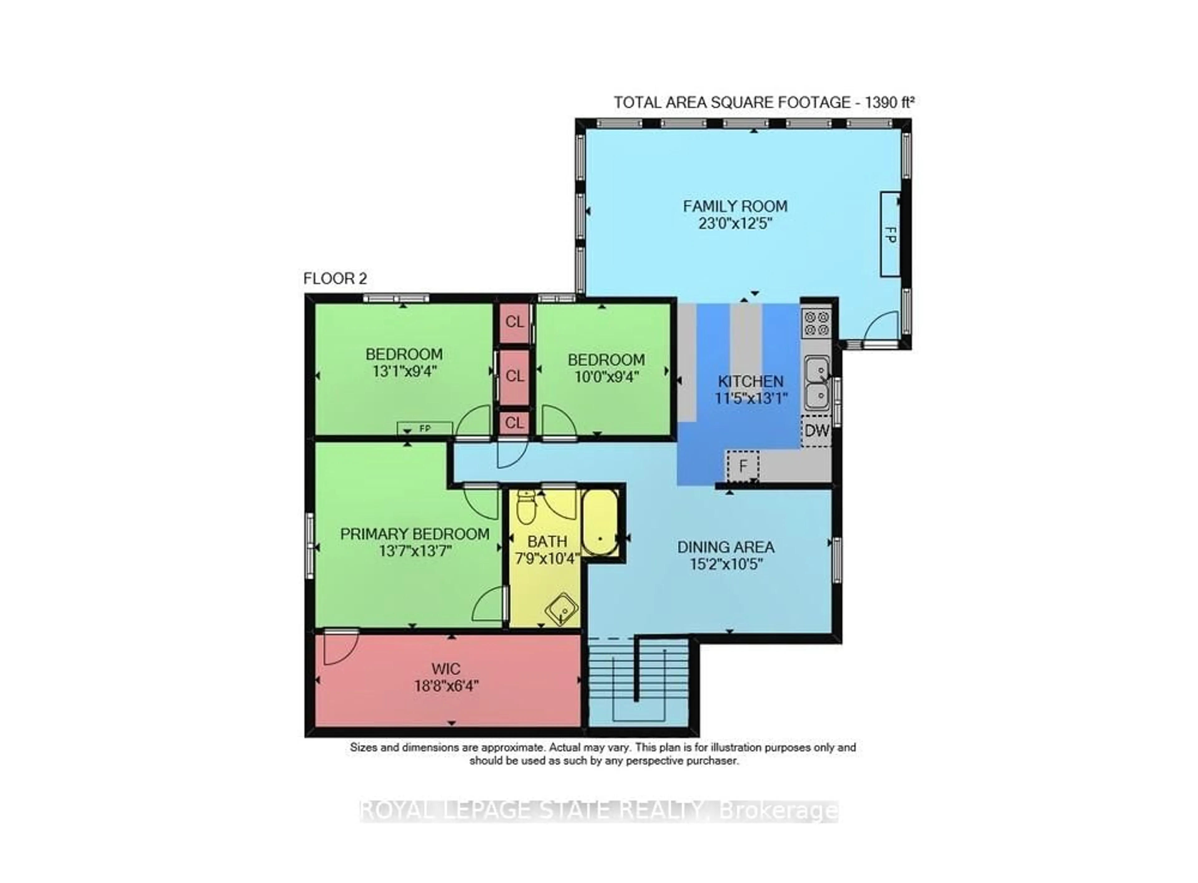 Floor plan for 7078 Rosseau Pl, Niagara Falls Ontario L2J 3V2