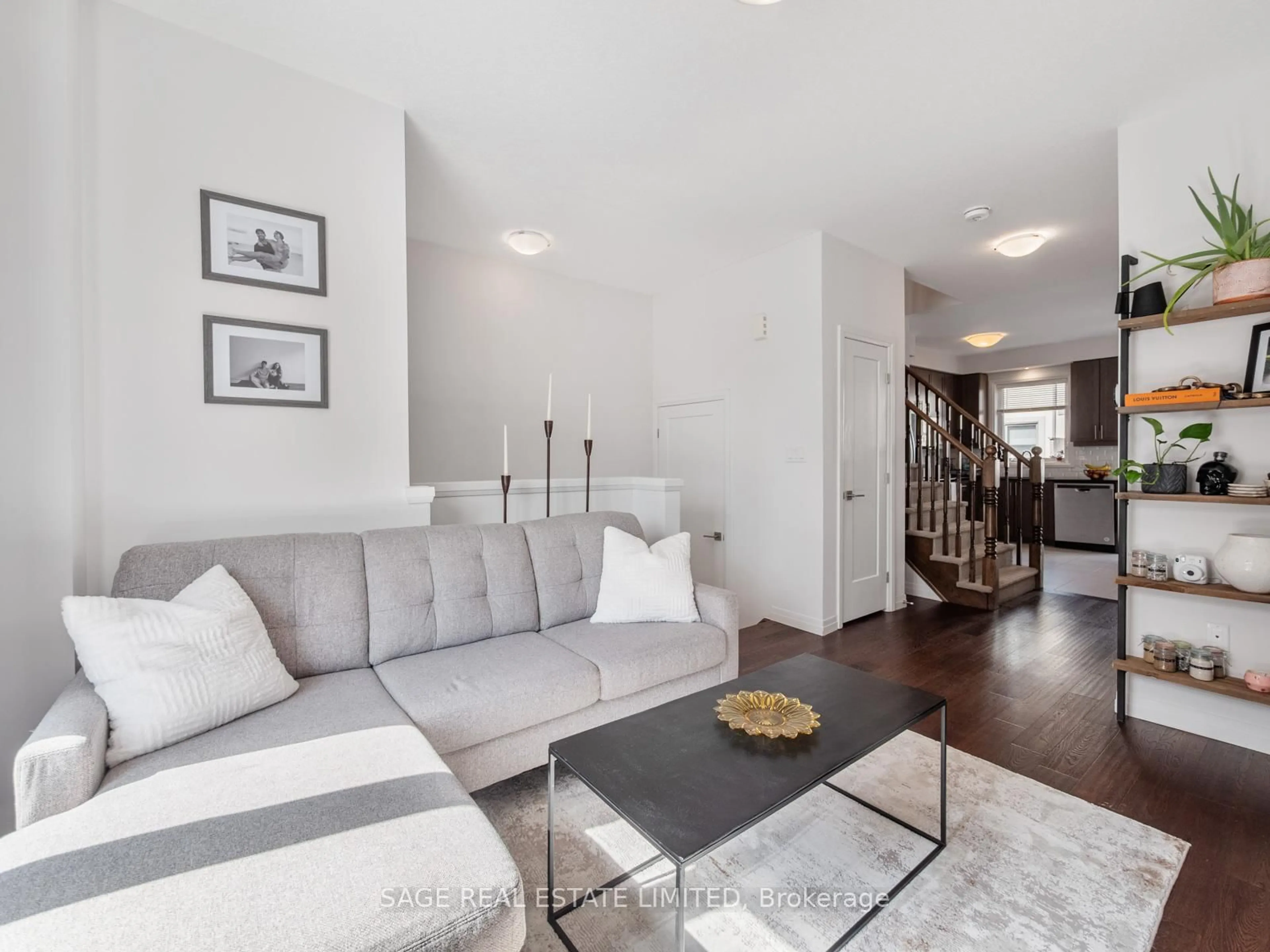 Living room with furniture, unknown for 4 Could Lane, Hamilton Ontario L9G 0H2