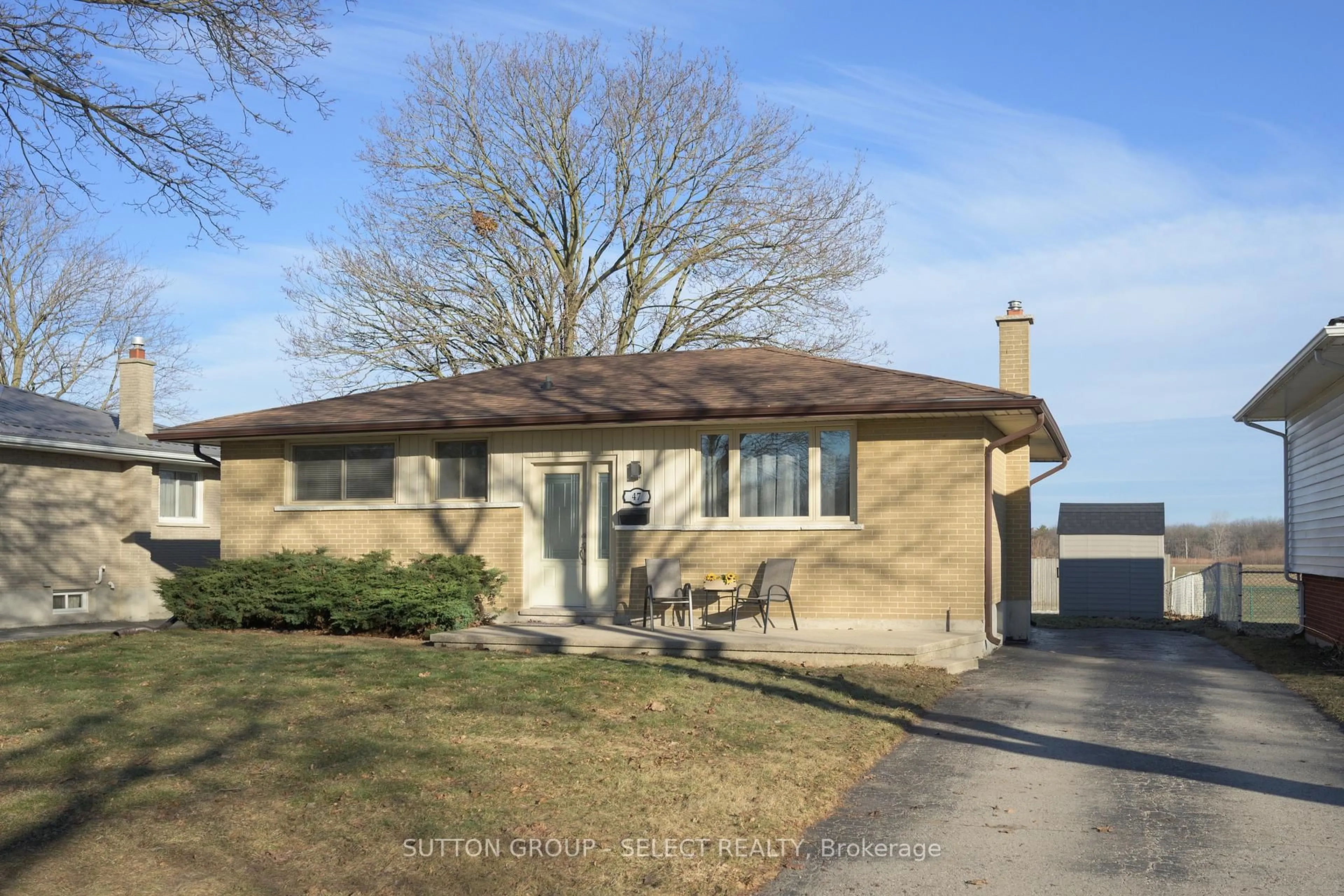 Home with brick exterior material, street for 47 Aponi Cres, London East Ontario N5V 2V3
