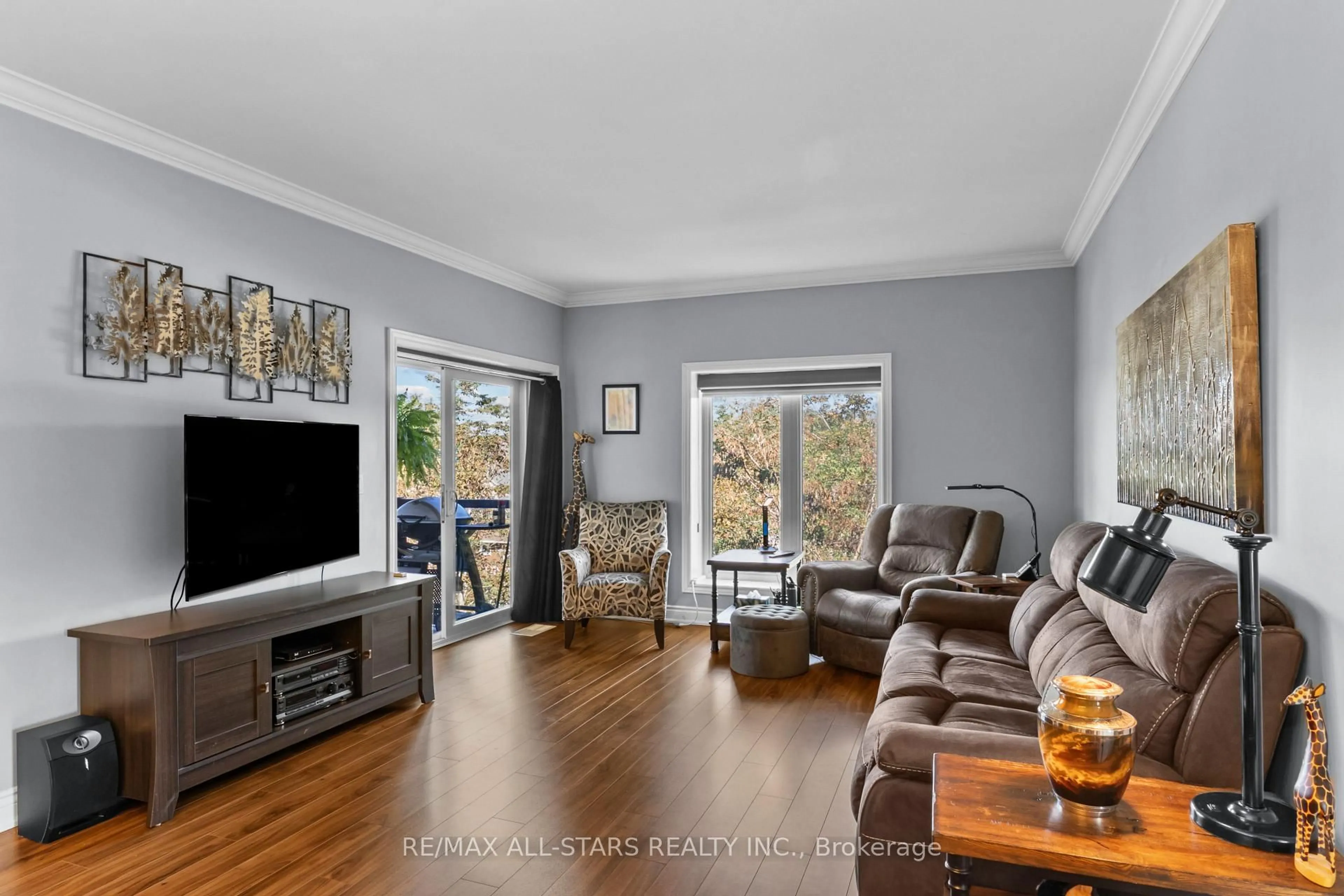 Living room with furniture, unknown for 94 Francis St #308, Kawartha Lakes Ontario K0M 1N0