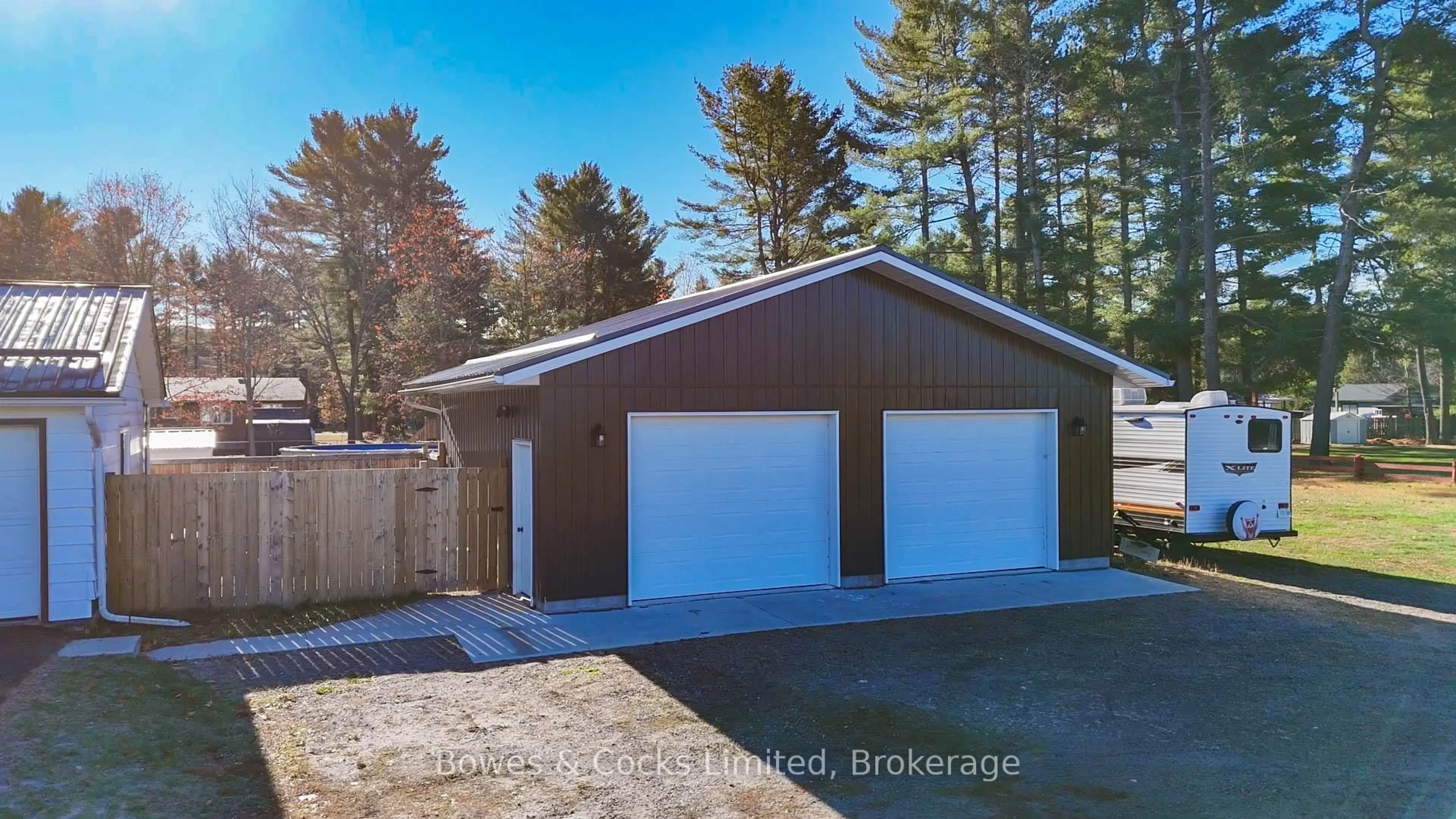 Indoor garage for 159 South Baptiste Lake Rd, Bancroft Ontario K0L 1C0