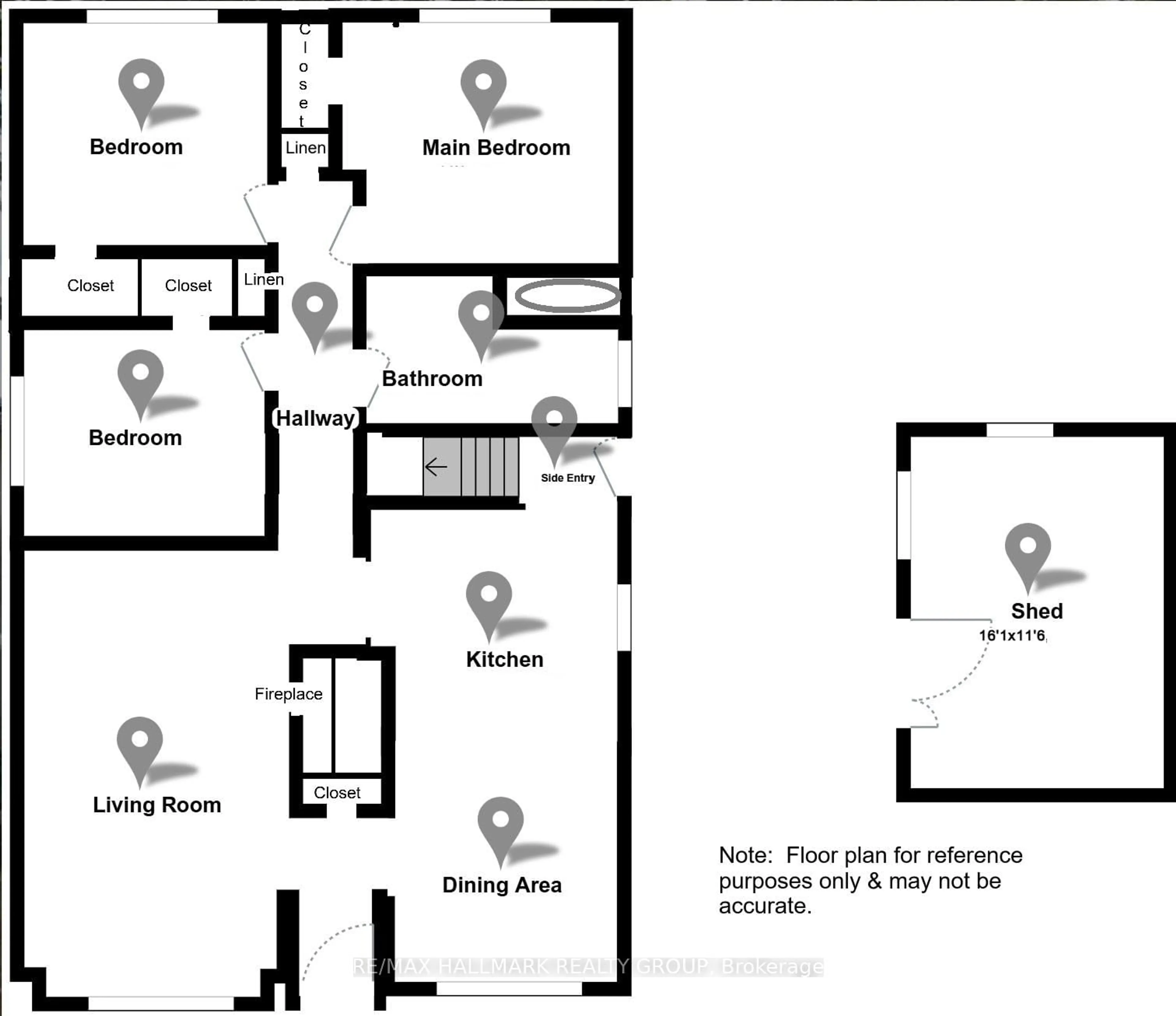 Floor plan for 38 Hadley Circ, Nepean Ontario K2H 6N9