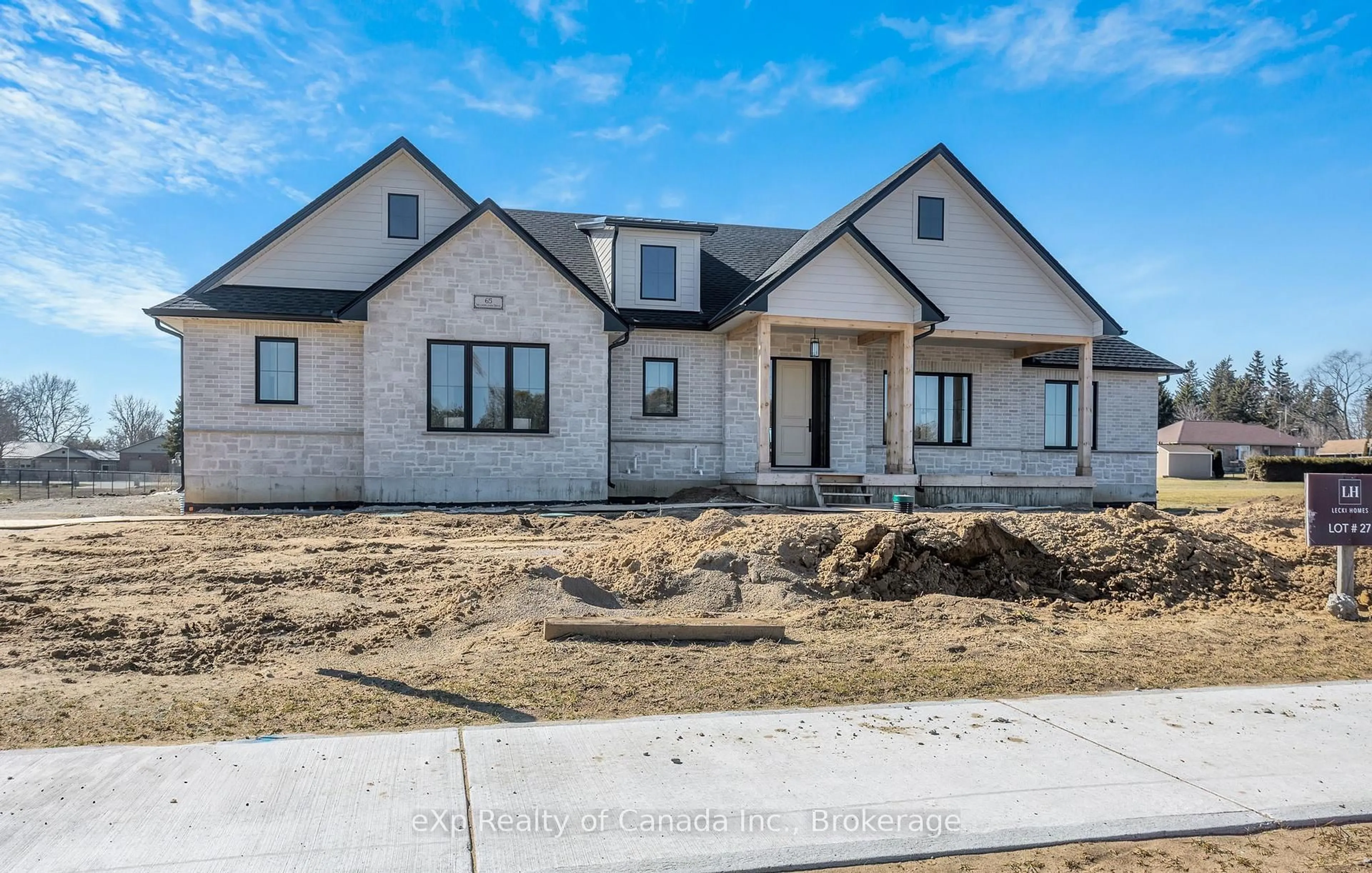 Home with brick exterior material, street for 65 Meadowlands Dr, Norwich Ontario N0J 1R0