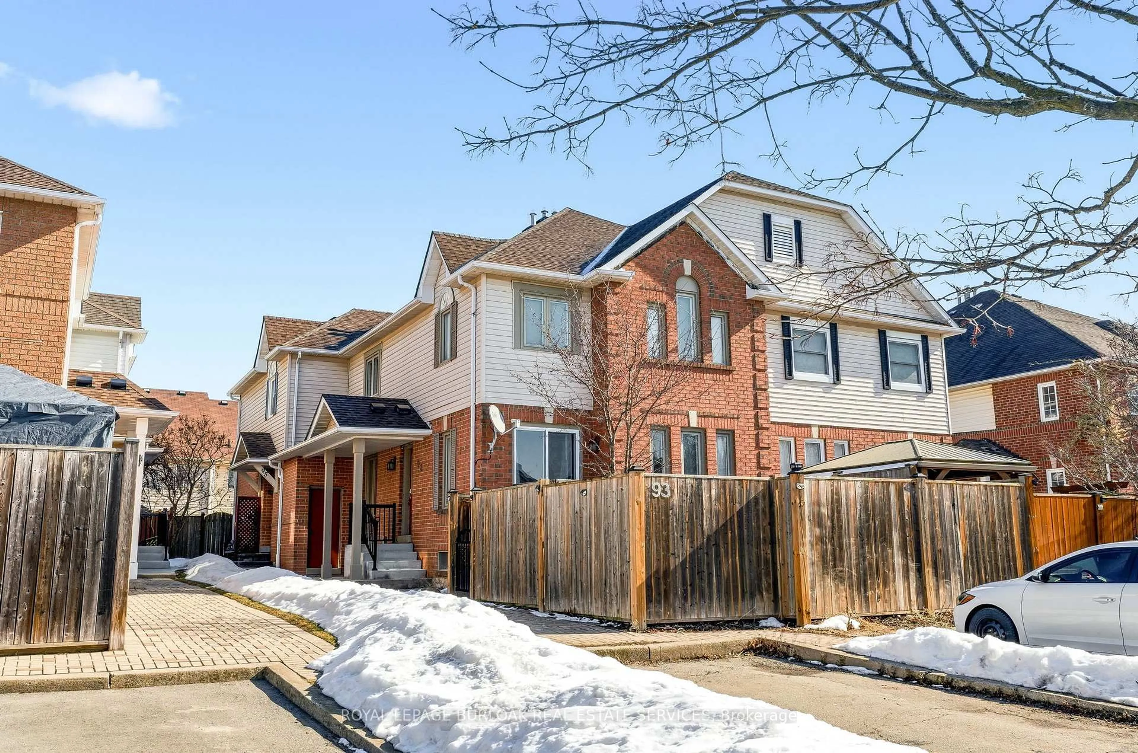 Home with brick exterior material, street for 95 Thornlodge Dr, Hamilton Ontario L8B 0L9