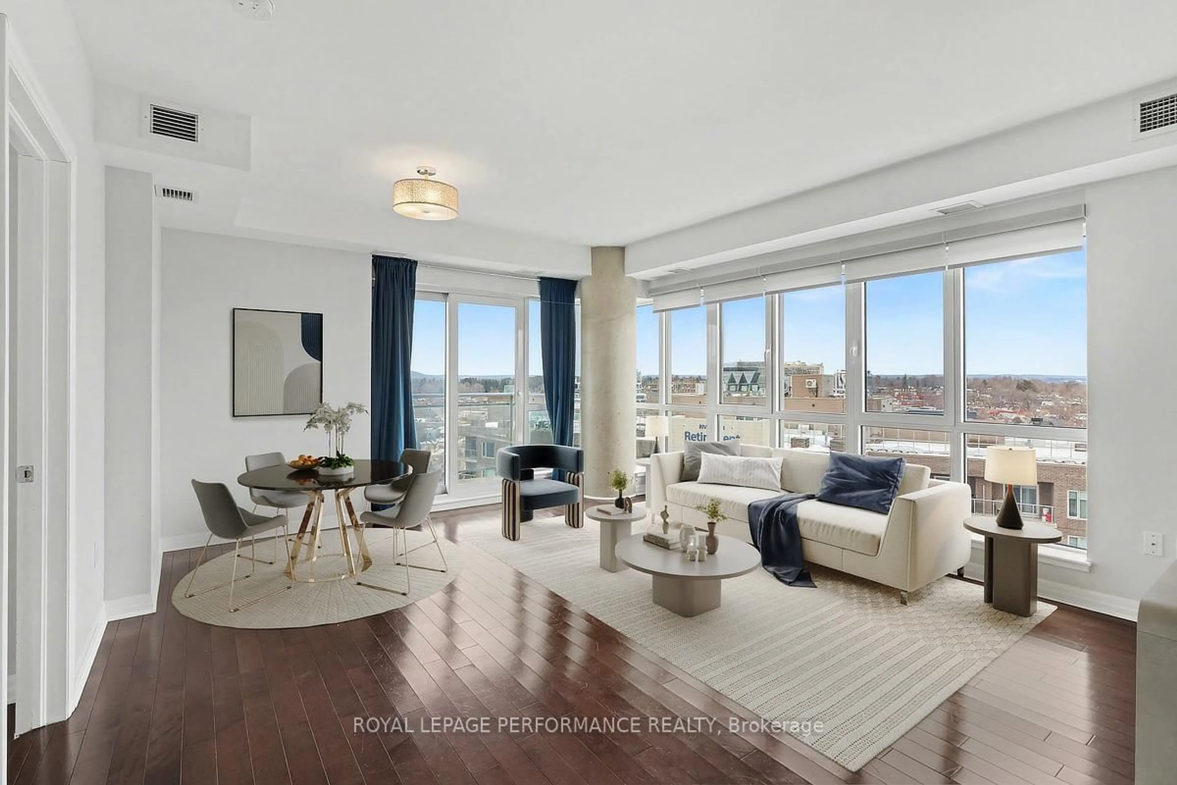 Living room with furniture, unknown for 90 Landry St #1204, Ottawa Ontario K1L 0A9