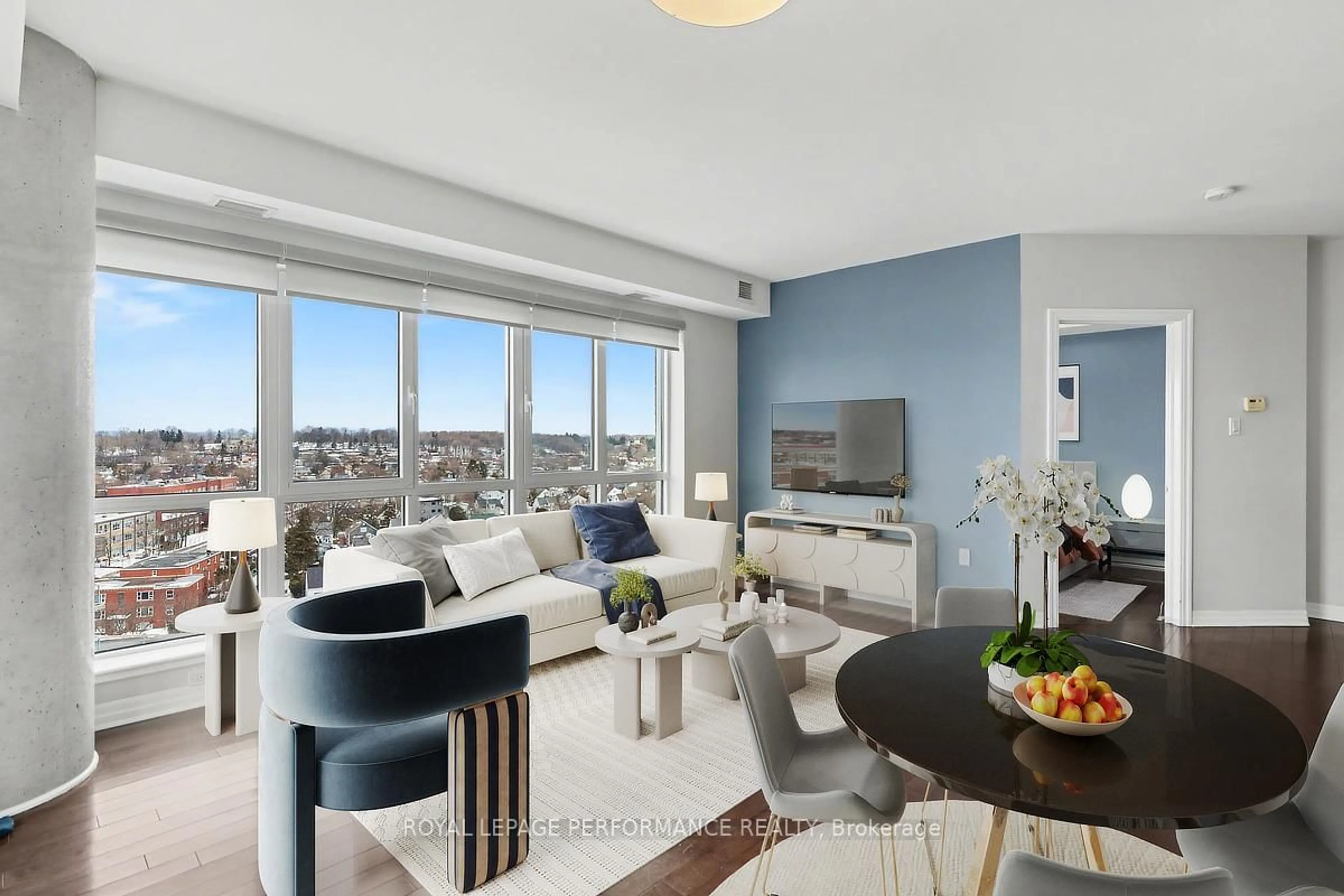 Living room with furniture, unknown for 90 Landry St #1204, Ottawa Ontario K1L 0A9