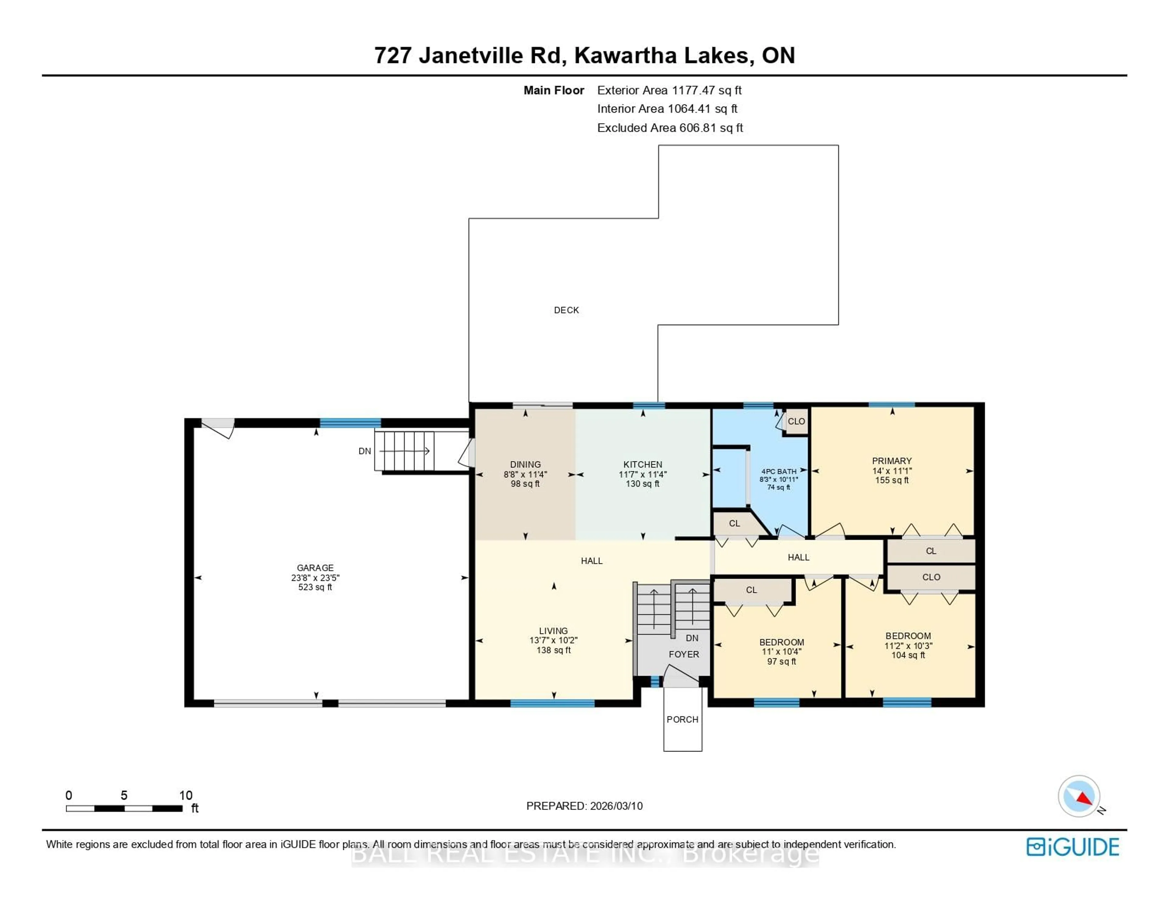 Floor plan for 727 Janetville Rd, Kawartha Lakes Ontario L0B 1K0