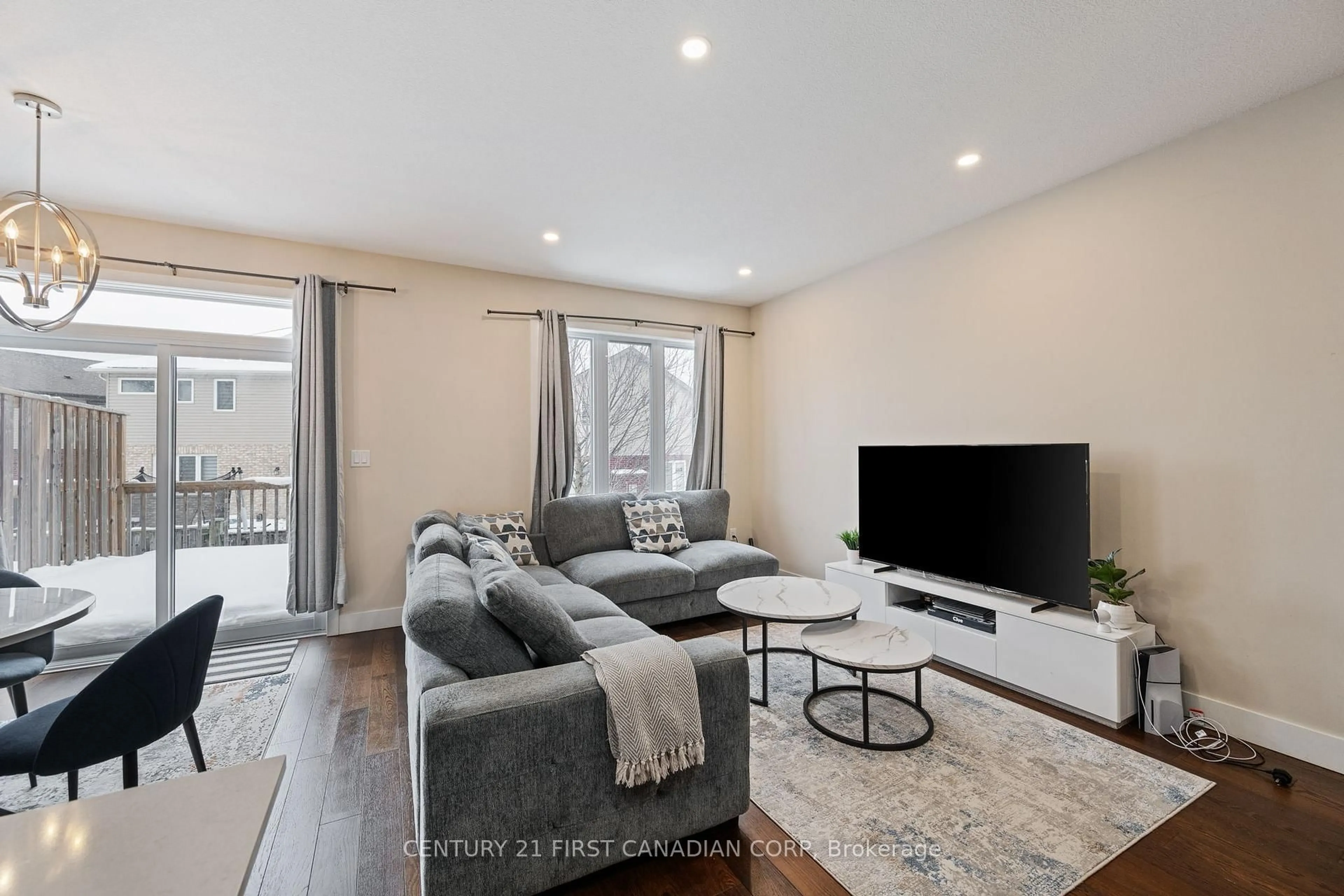 Living room with furniture, unknown for 1960 Dalmagarry Rd #195, London North Ontario N6G 0T8
