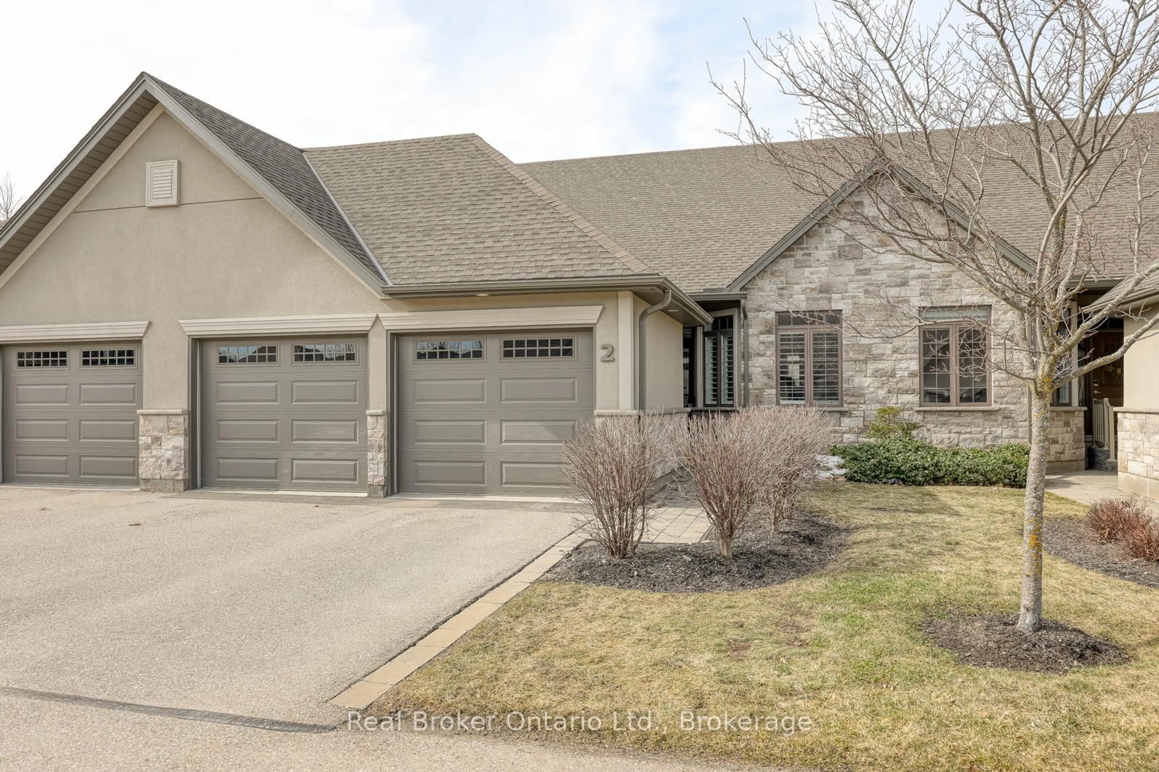 Home with brick exterior material, street for 247 Munnoch Blvd #2, Woodstock Ontario N4T 0K2