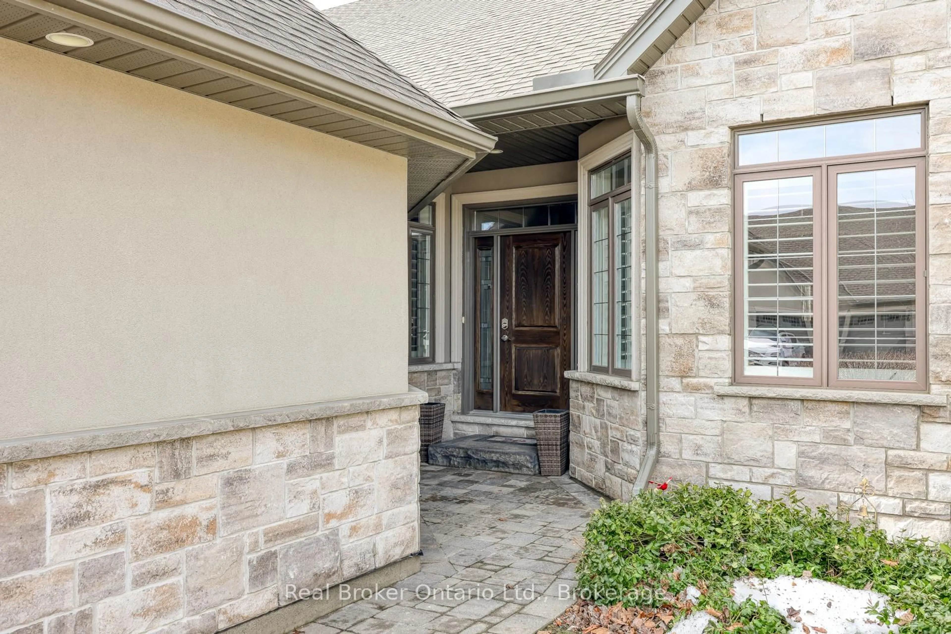 Home with brick exterior material, street for 247 Munnoch Blvd #2, Woodstock Ontario N4T 0K2
