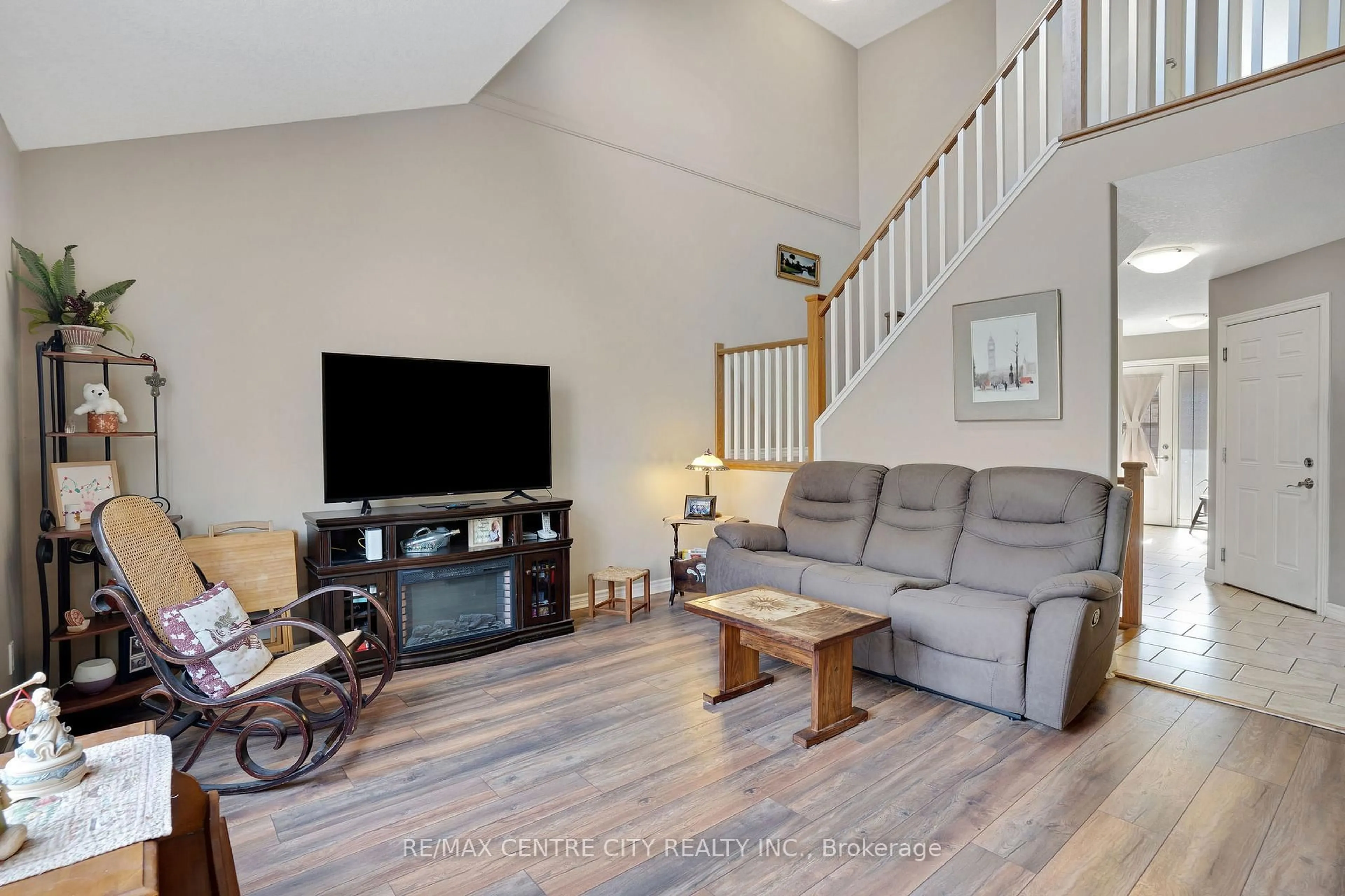 Living room with furniture, unknown for 214 Snyder's Rd #4, Wilmot Ontario N3A 0A6