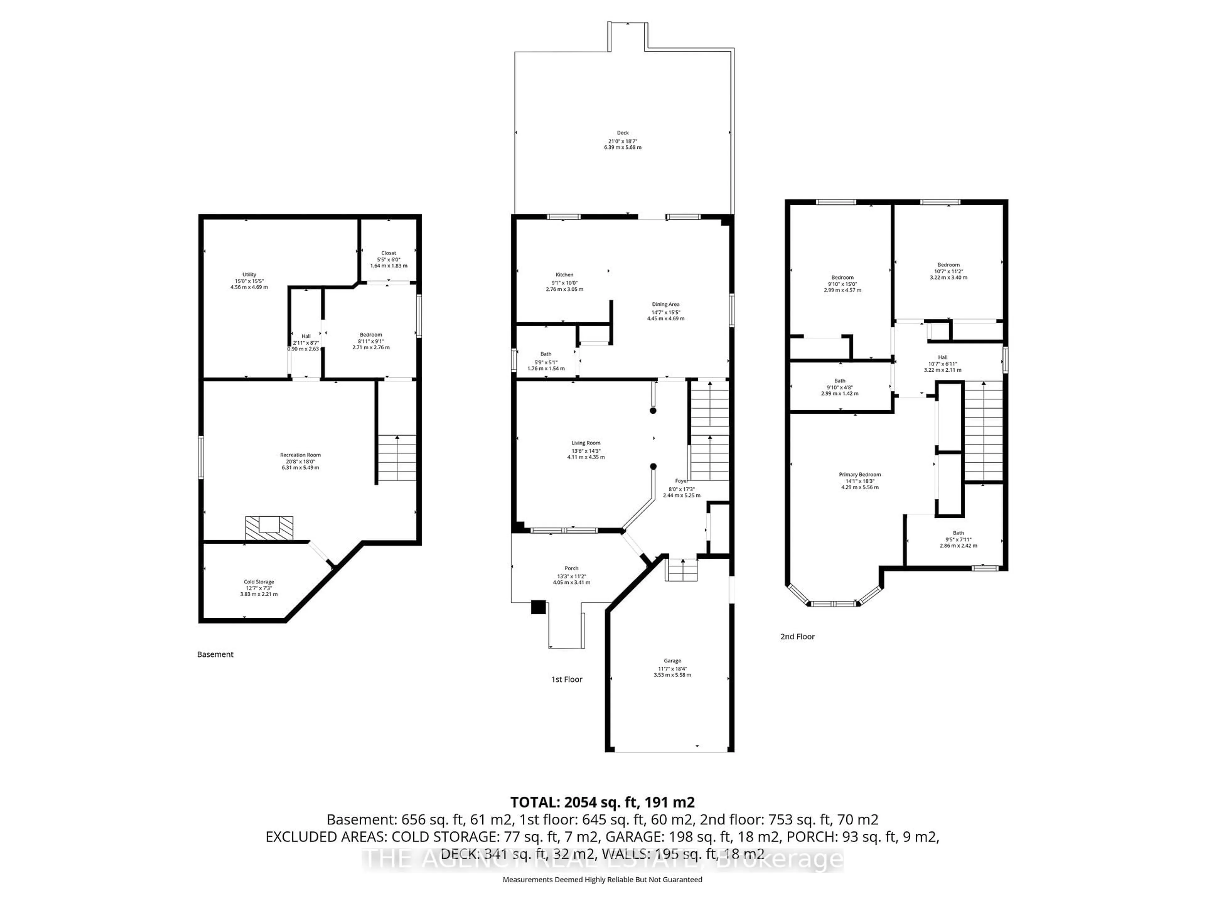 Floor plan for 294 Mcmahen St, London East Ontario N5Y 0A2