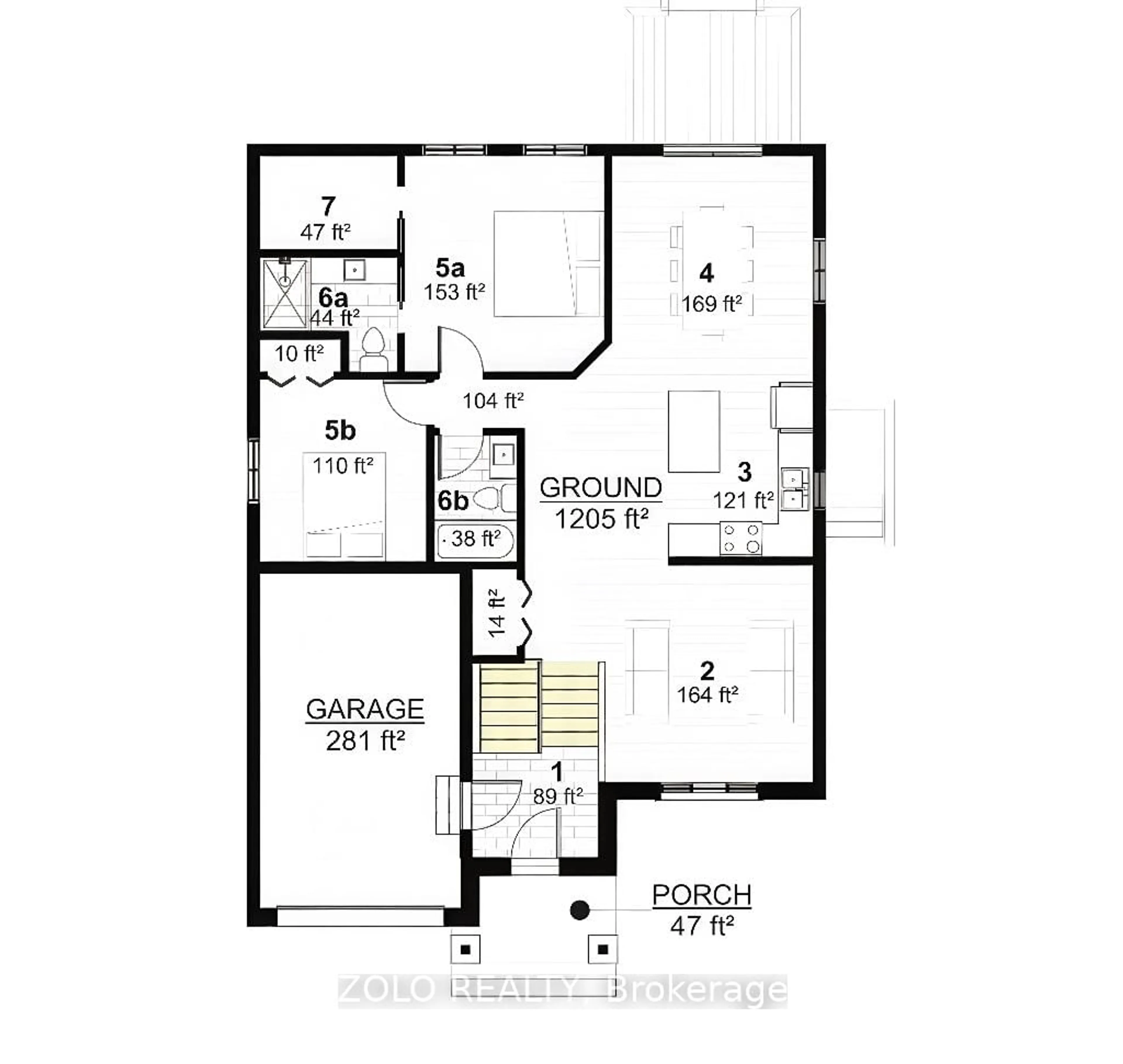 Floor plan for 216 Ruby Dr, Cornwall Ontario K6H 0J9