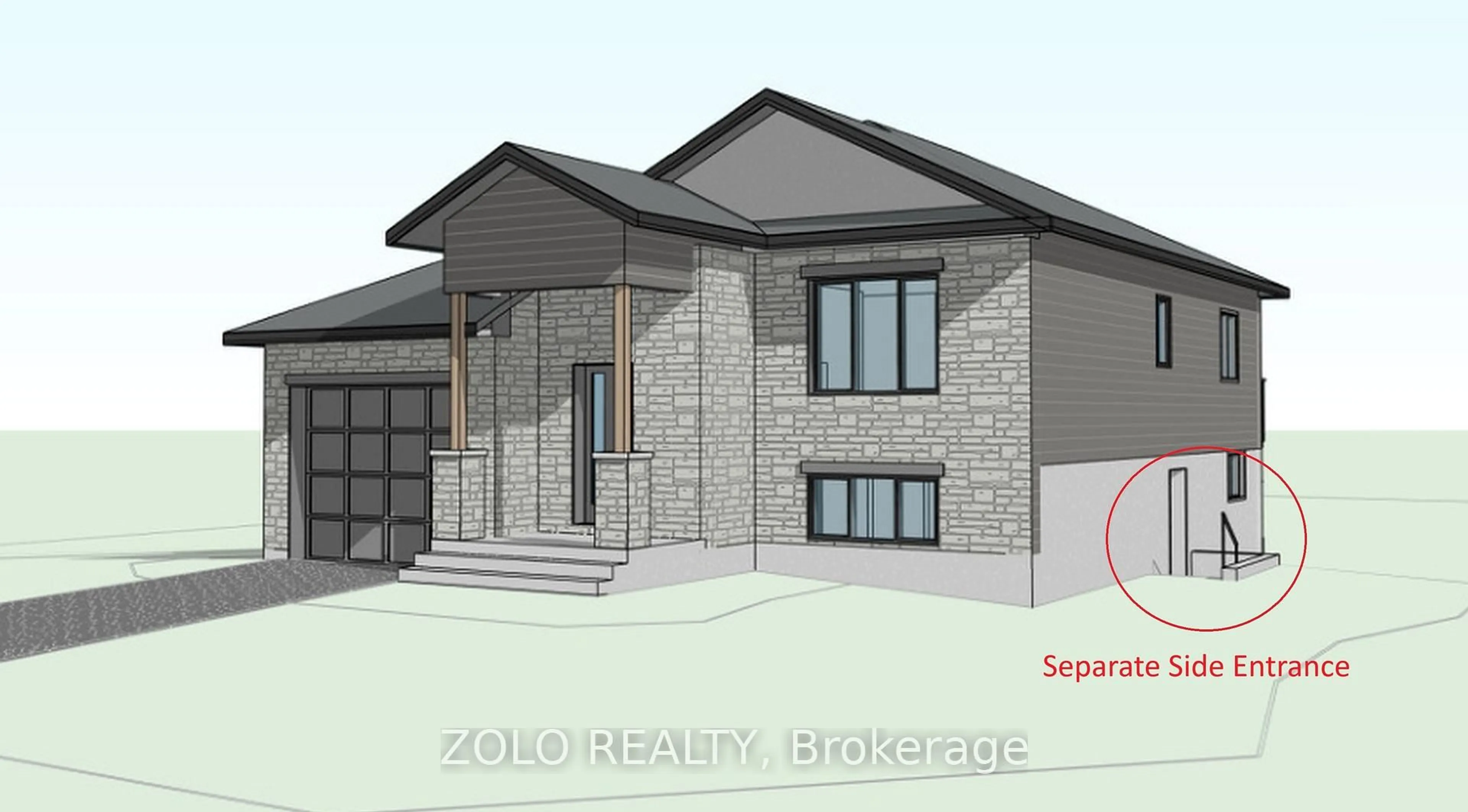 Home with brick exterior material, building for 216 Ruby Dr, Cornwall Ontario K6H 0J9