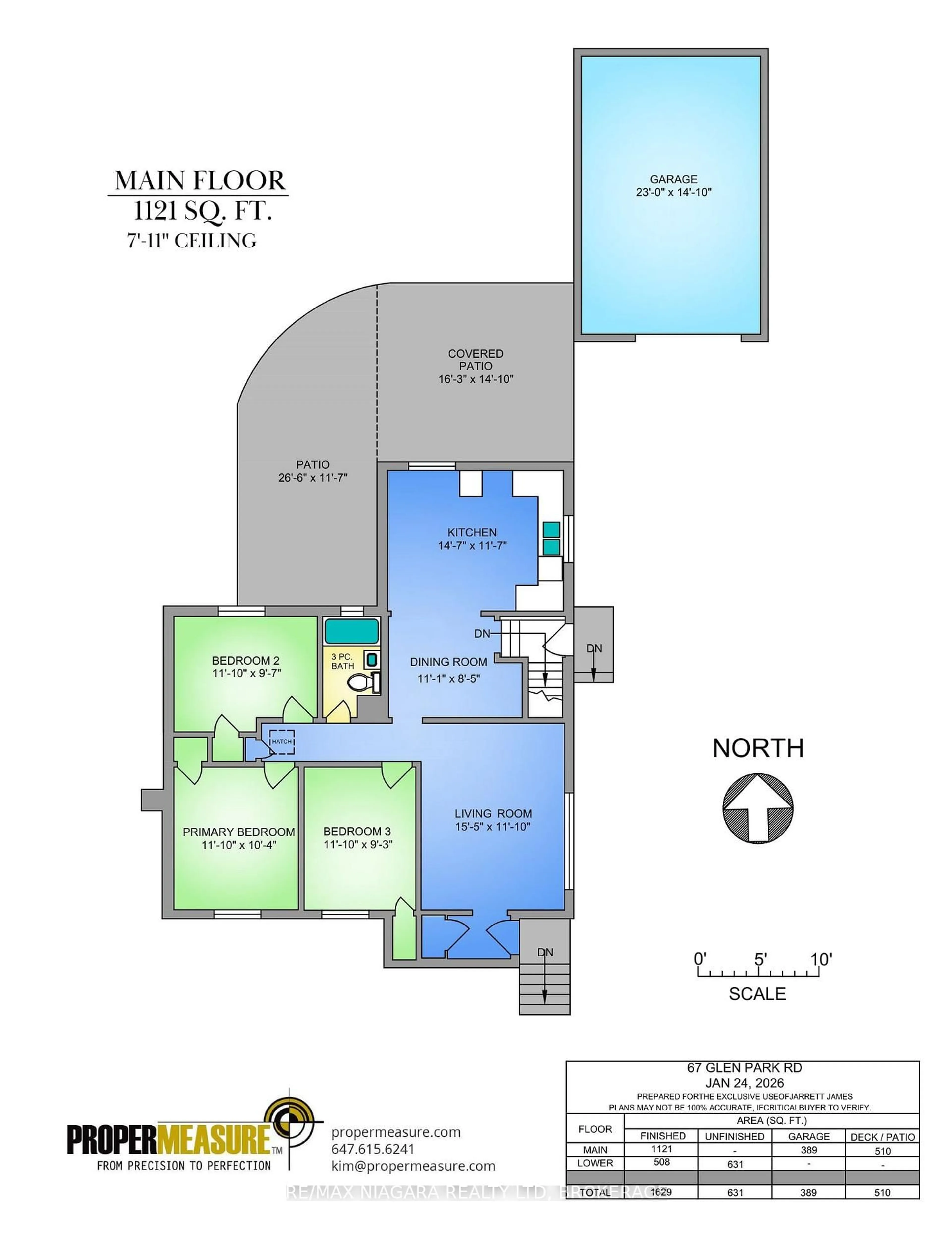 Floor plan for 67 Glen Park Rd, St. Catharines Ontario L2N 3E5