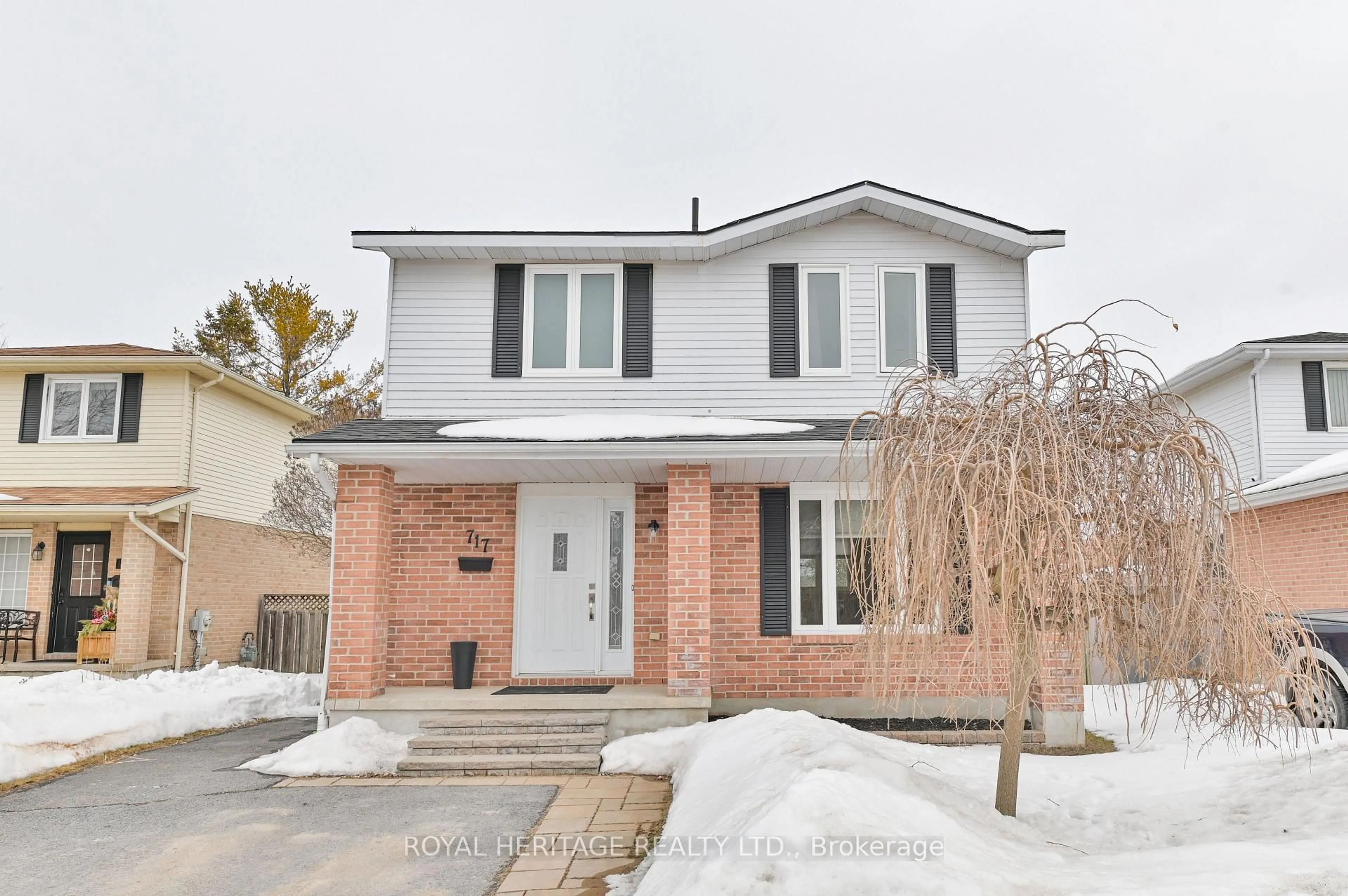 Home with brick exterior material, street for 717 Cedarwood Dr, Kingston Ontario K7P 1V4