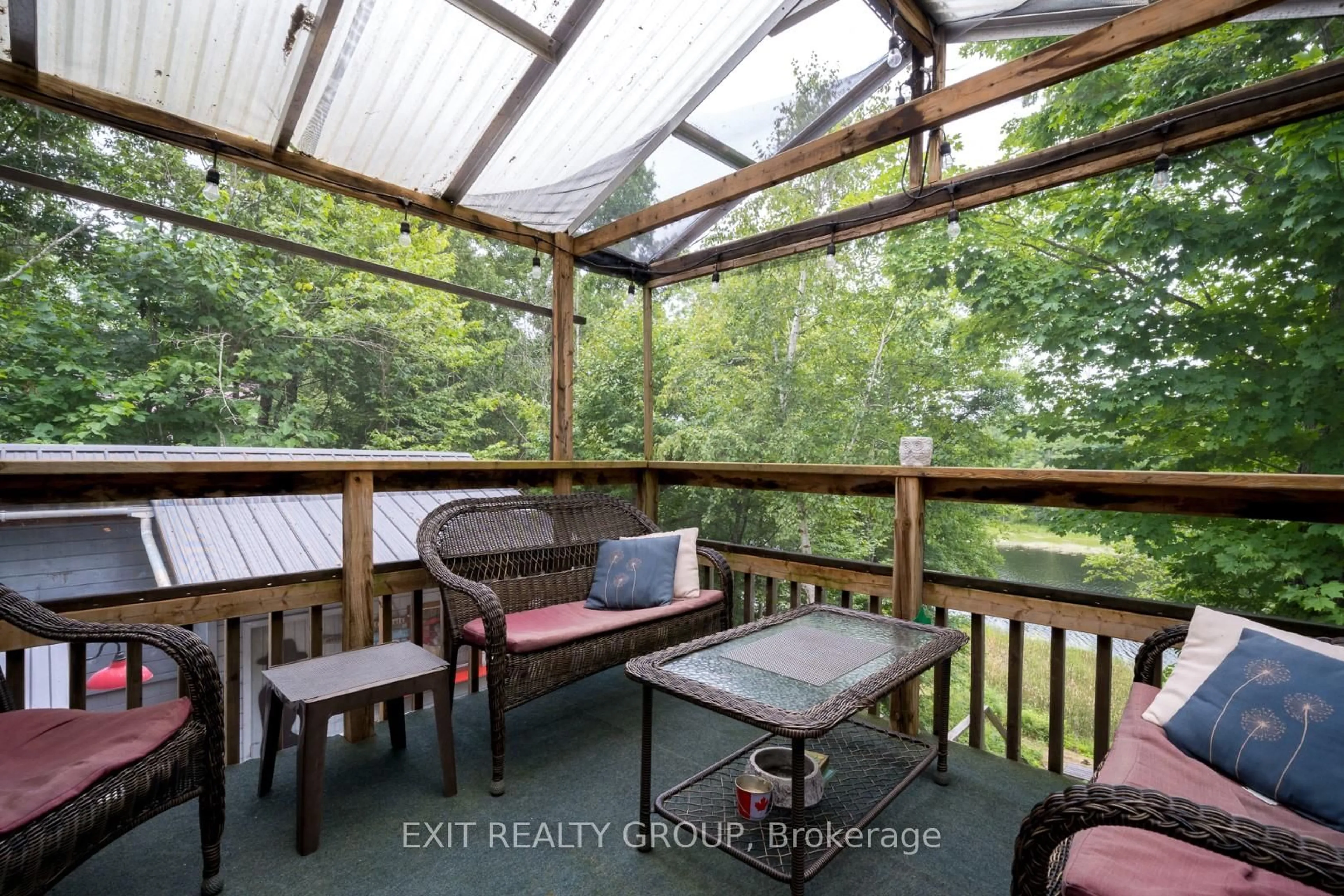 Patio, water/lake/river/ocean view for 103 Camp Lane, Tweed Ontario K0K 3J0