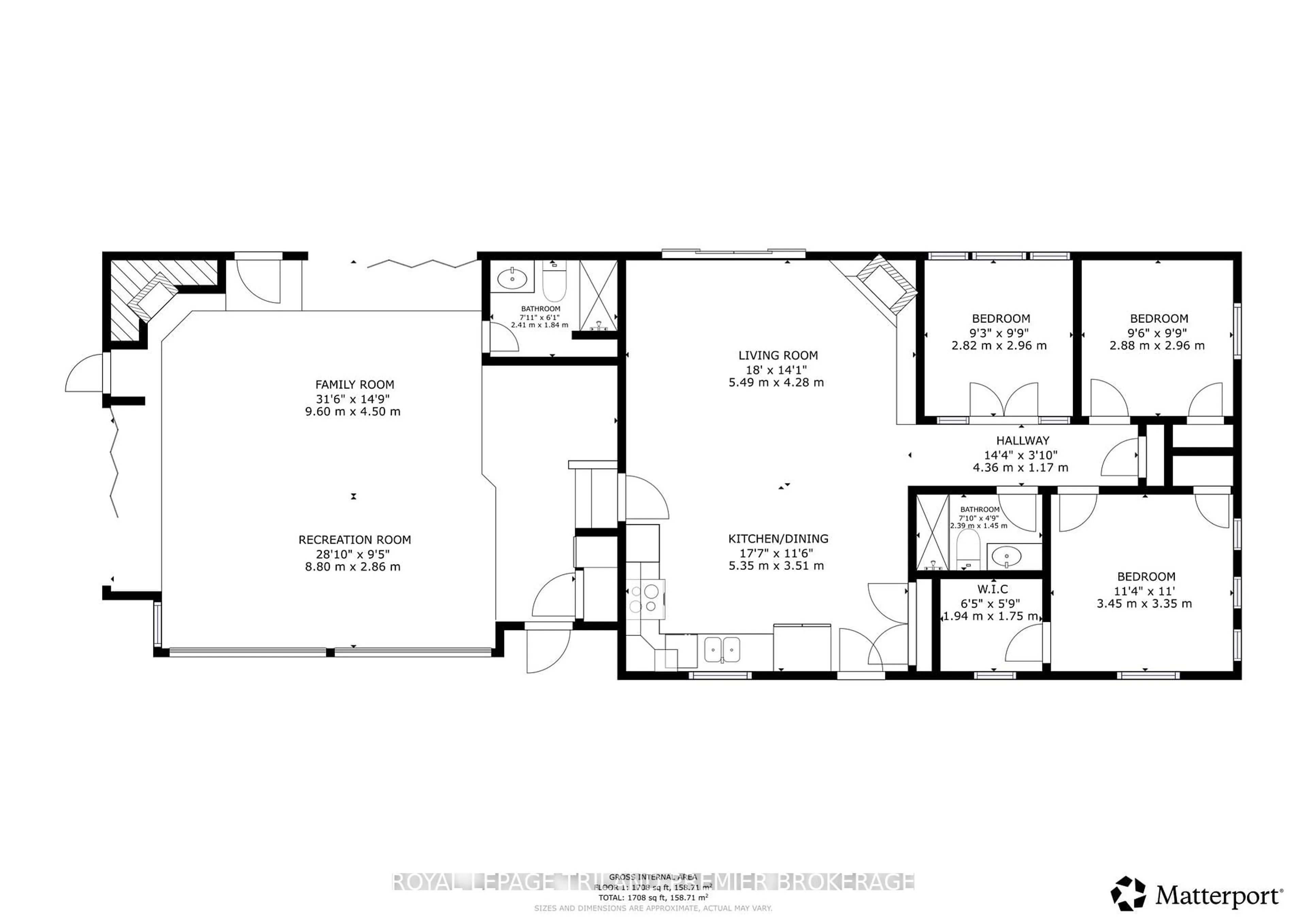 Floor plan for 10300 Beach O'pines Rd, Lambton Shores Ontario N0M 1T0