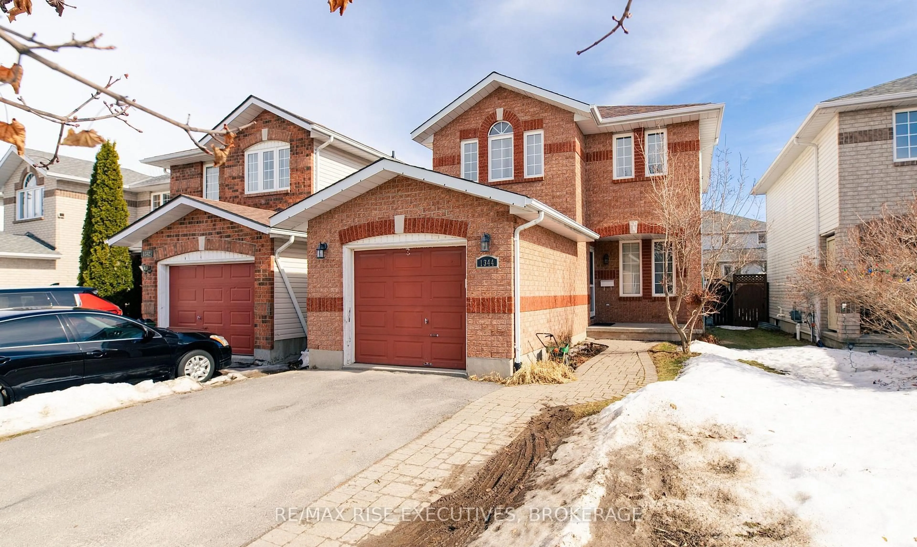 Home with brick exterior material, street for 1344 Thornwood Cres, Kingston Ontario K7P 3B5