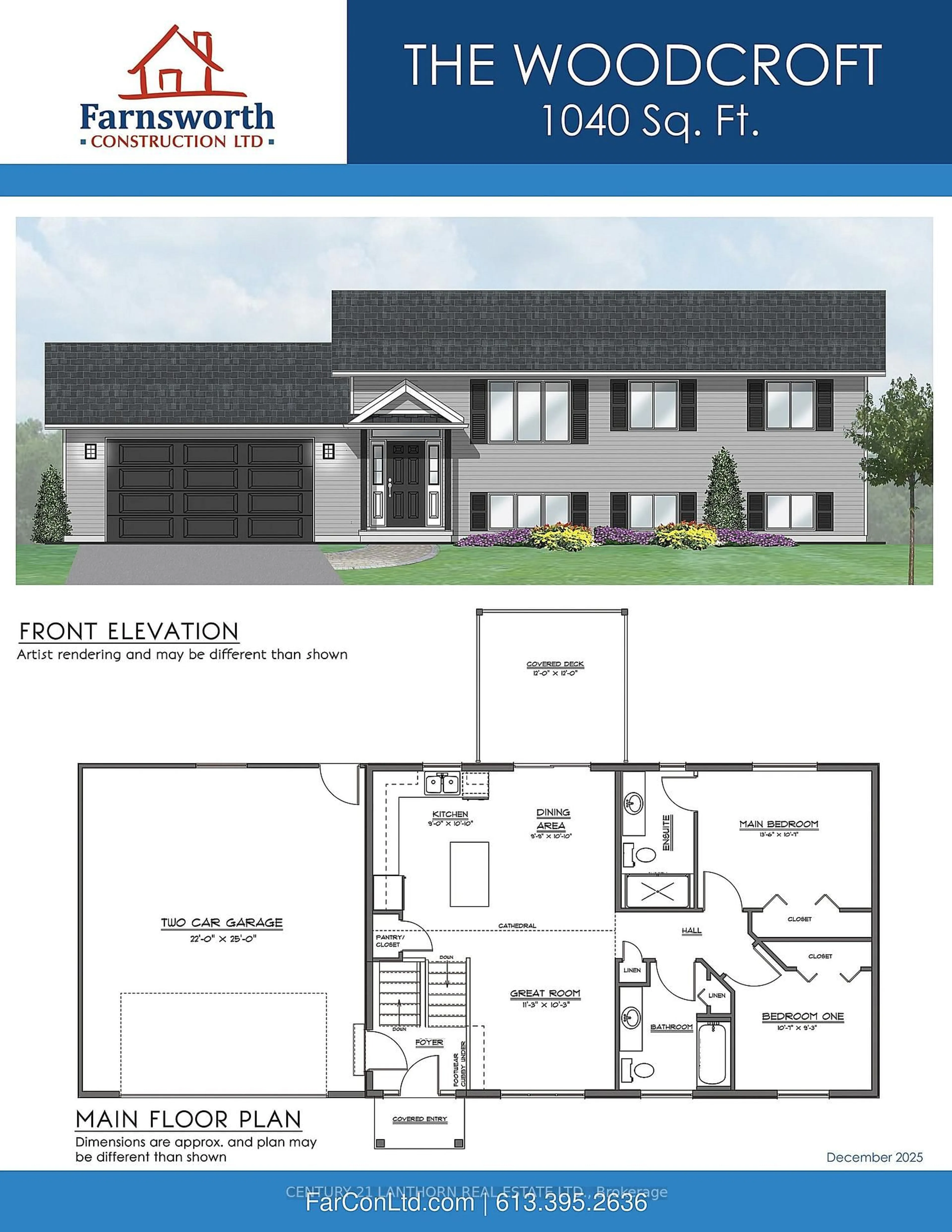 Floor plan for 505 Pigden Rd, Madoc Ontario K0K 2K0