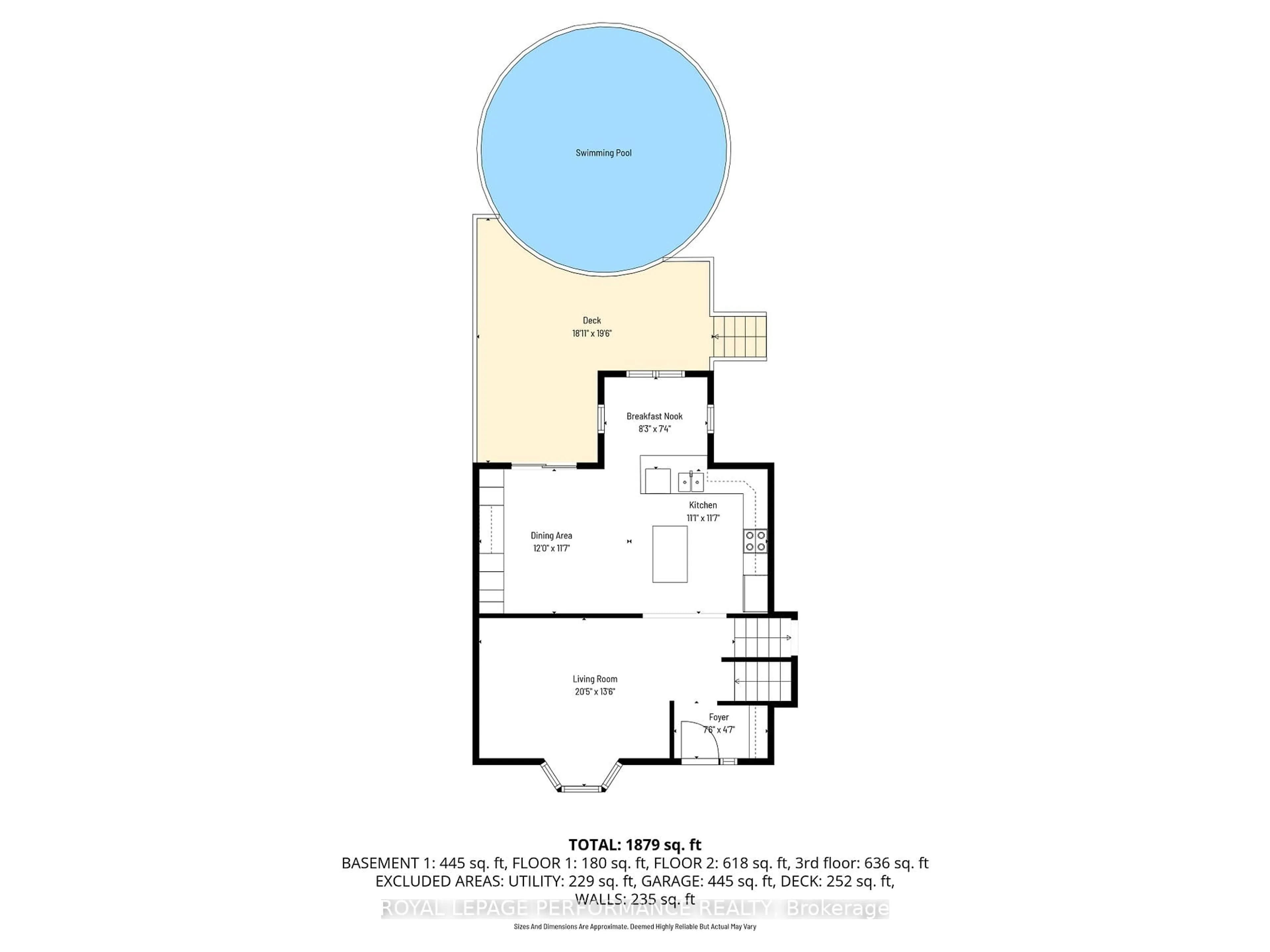 Floor plan for 11 Pincourt St, Russell Ontario K0A 1W0
