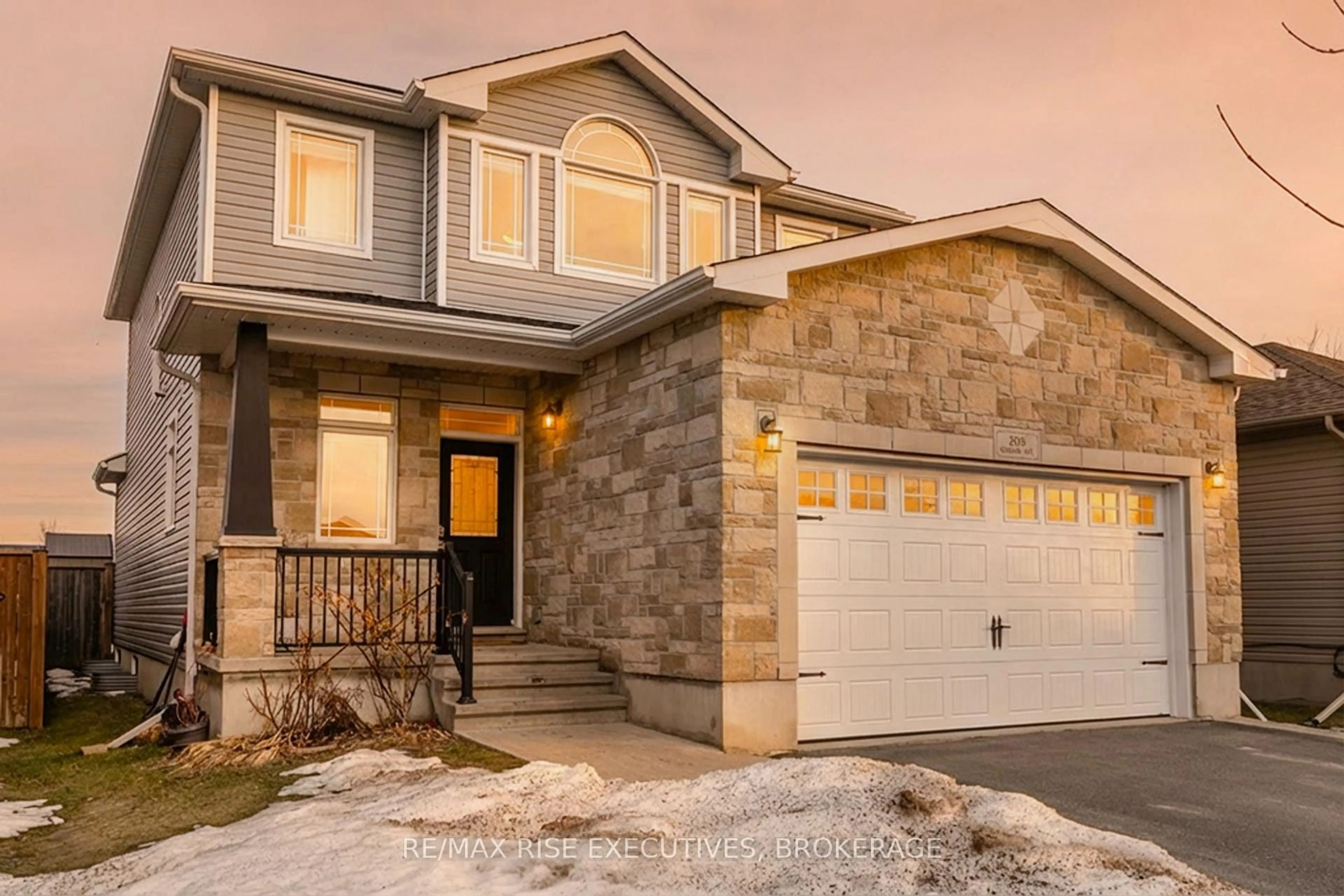 Home with brick exterior material, street for 203 Kildare Ave, Loyalist Ontario K7N 0A4