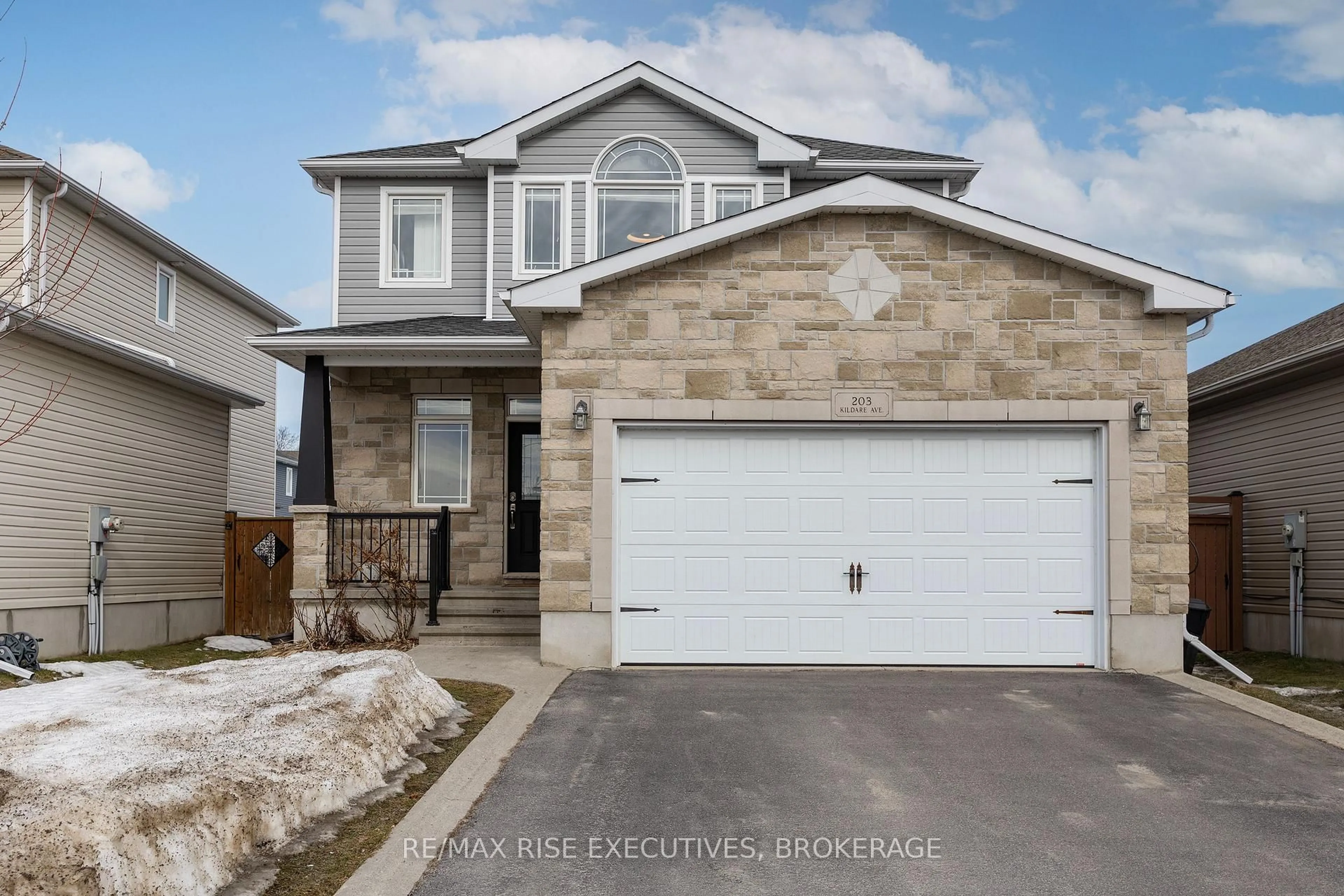 Home with brick exterior material, street for 203 Kildare Ave, Loyalist Ontario K7N 0A4