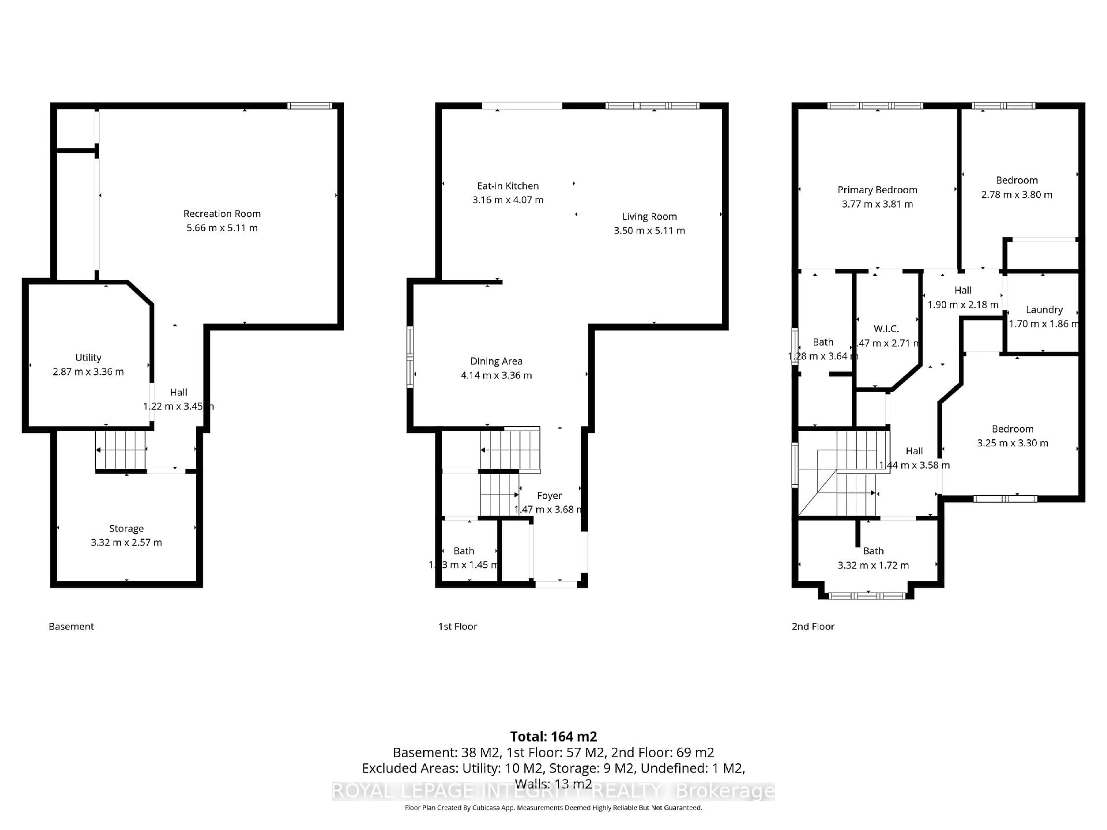 Floor plan for 208 Aquilo Cres, Ottawa Ontario K2S 0L8