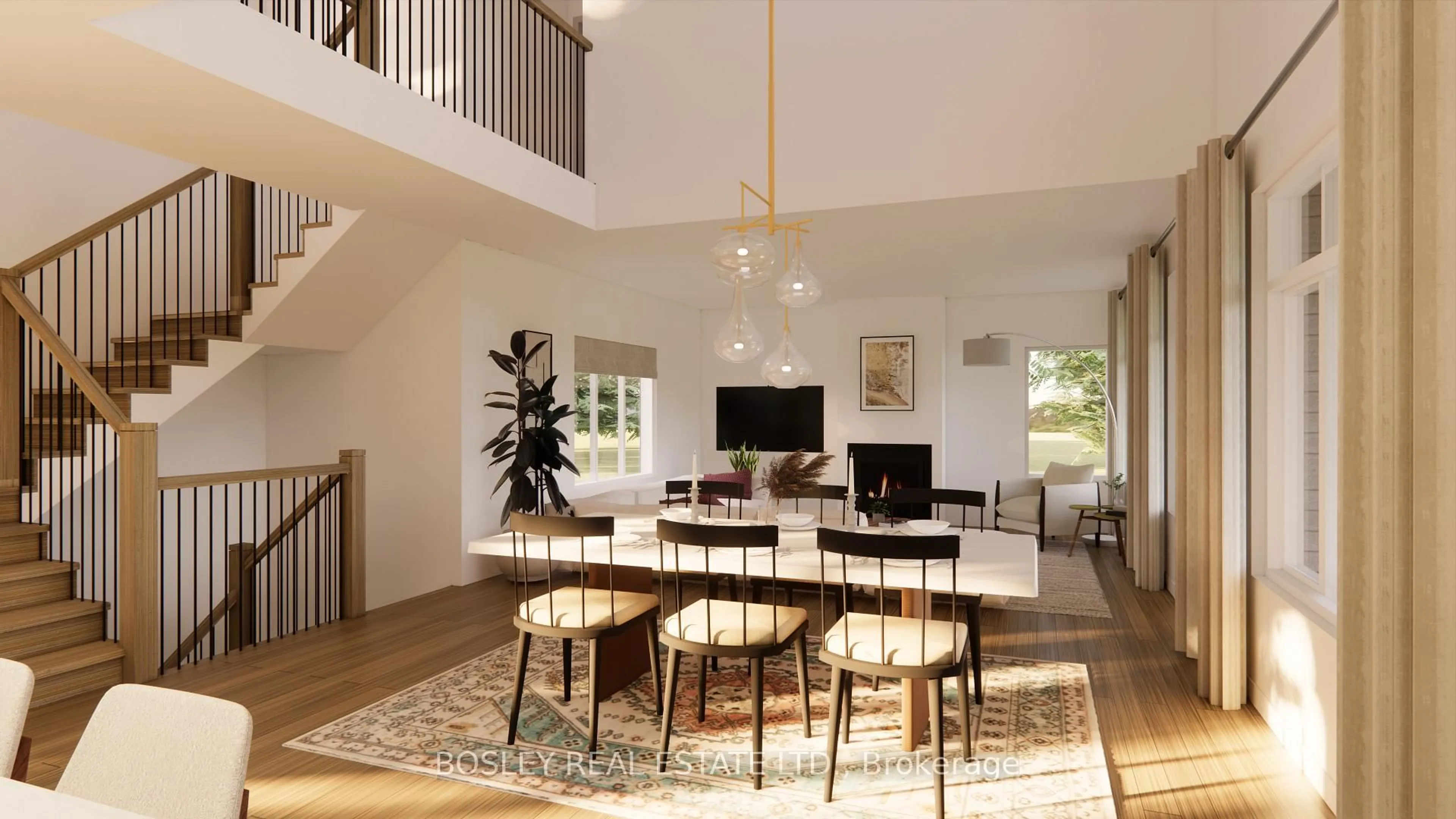 Dining room, wood/laminate floor for Lot 30 Street A, Port Hope Ontario L0A 1B0