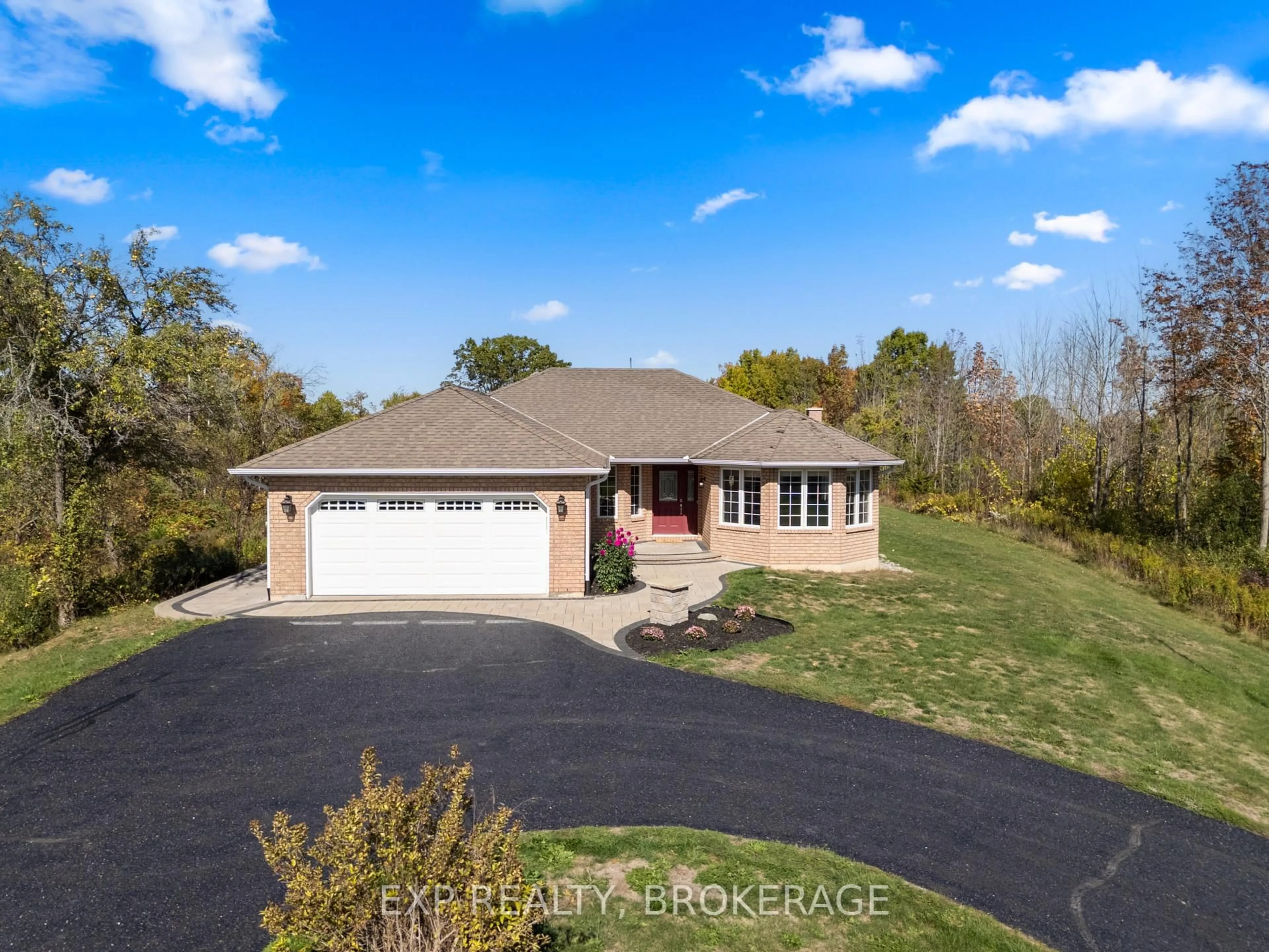 A pic from outside/outdoor area/front of a property/back of a property/a pic from drone, water/lake/river/ocean view for 53 Gumby Lane, Quinte West Ontario K8V 5P6