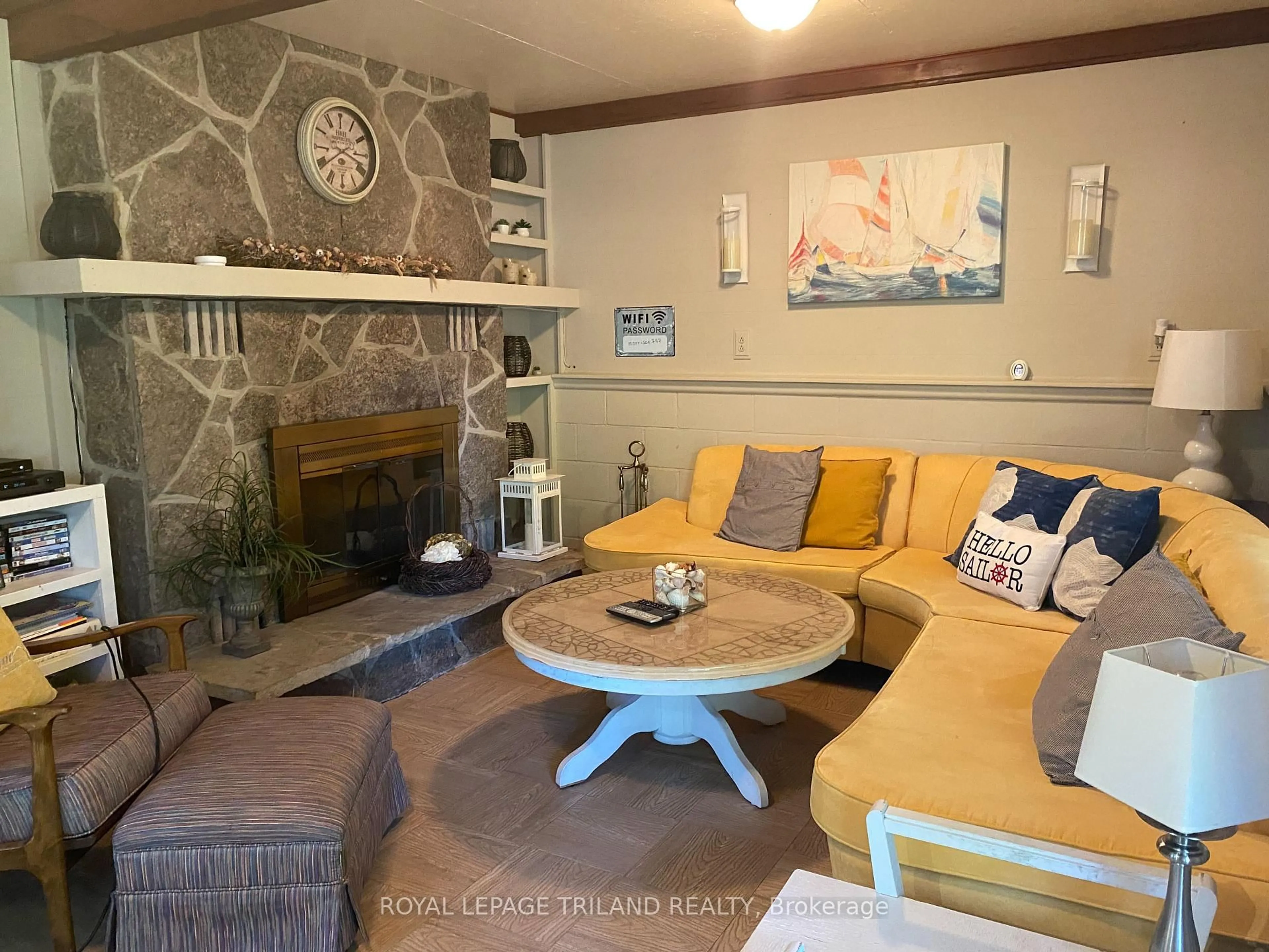 Living room with furniture, unknown for 6329 William St, Lambton Shores Ontario N0N 1J2