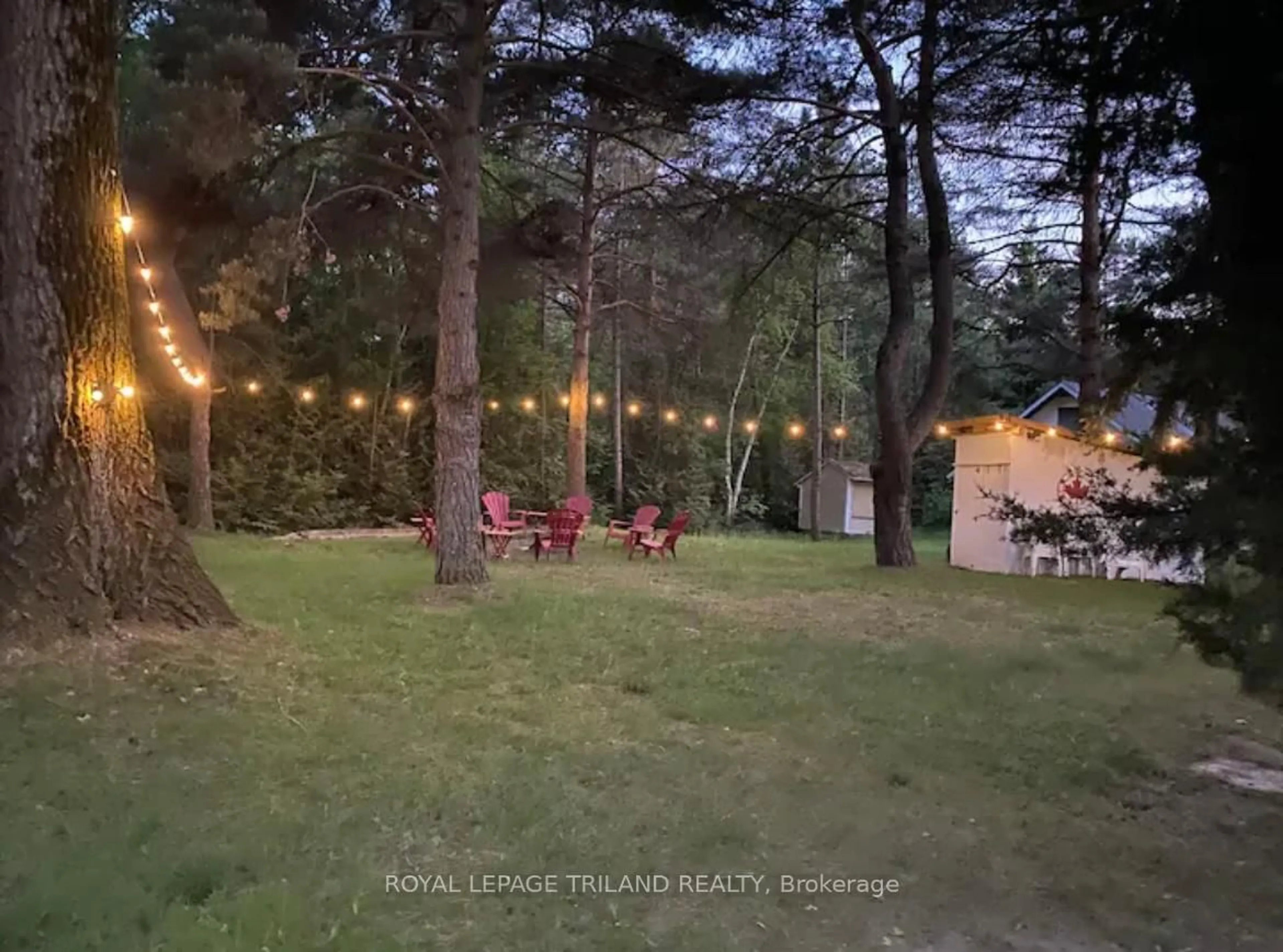 Patio, forest/trees view for 6329 William St, Lambton Shores Ontario N0N 1J2