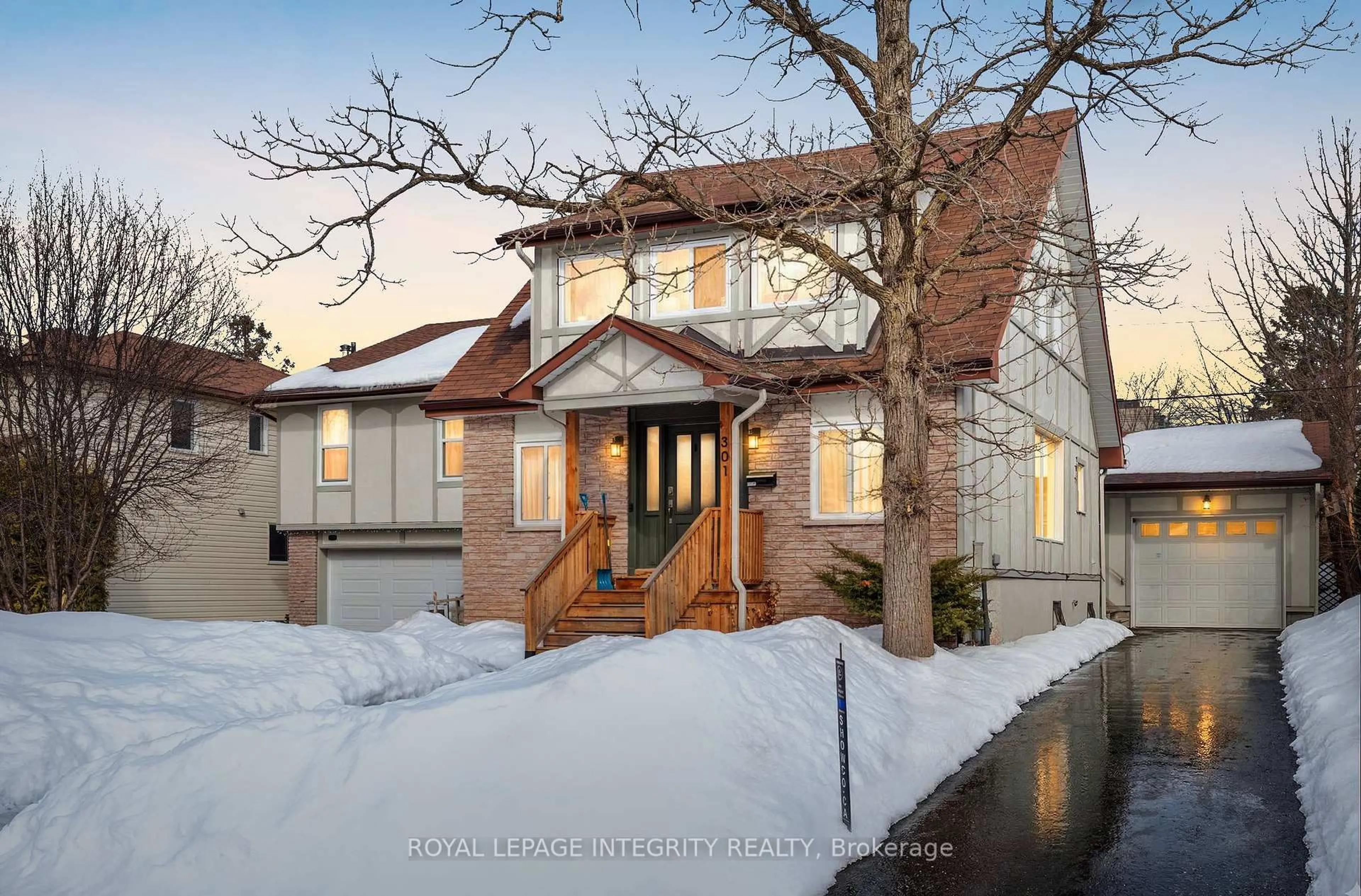 Home with brick exterior material, street for 301 Zephyr Ave, Ottawa Ontario K2B 5Z7