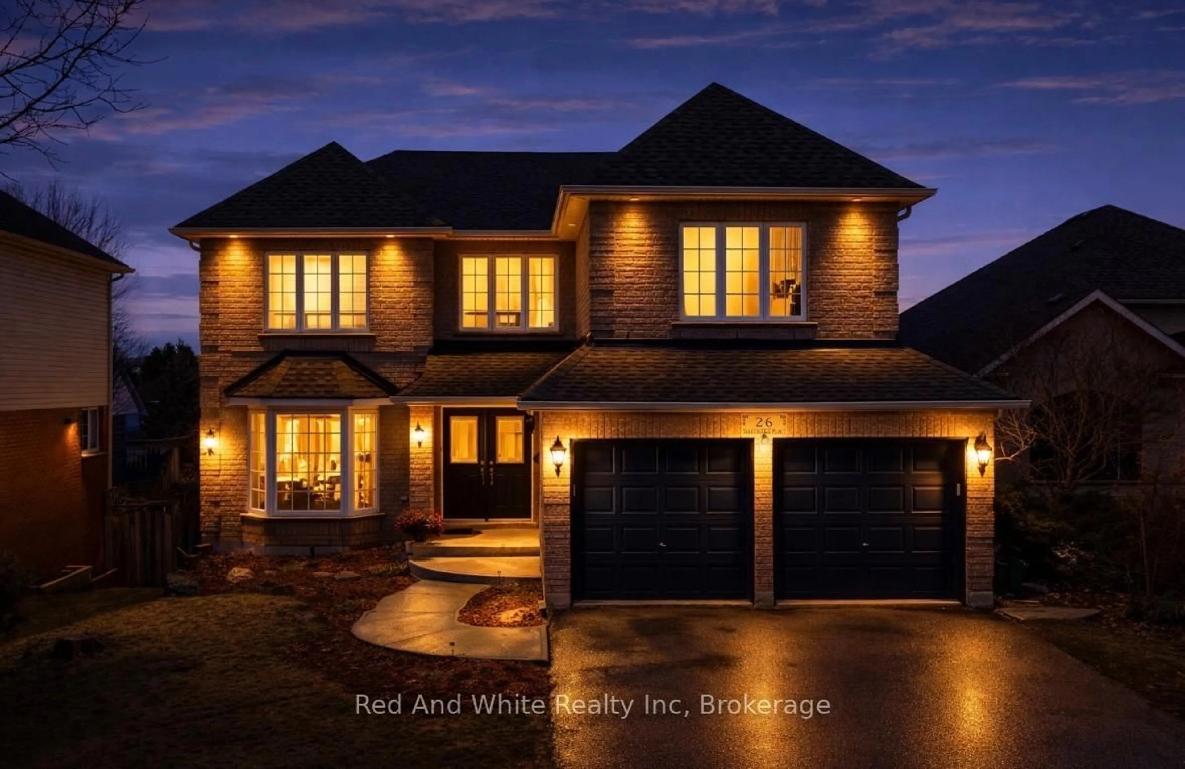 Home with brick exterior material, street for 26 Shadyridge Pl, Kitchener Ontario N2N 3J1