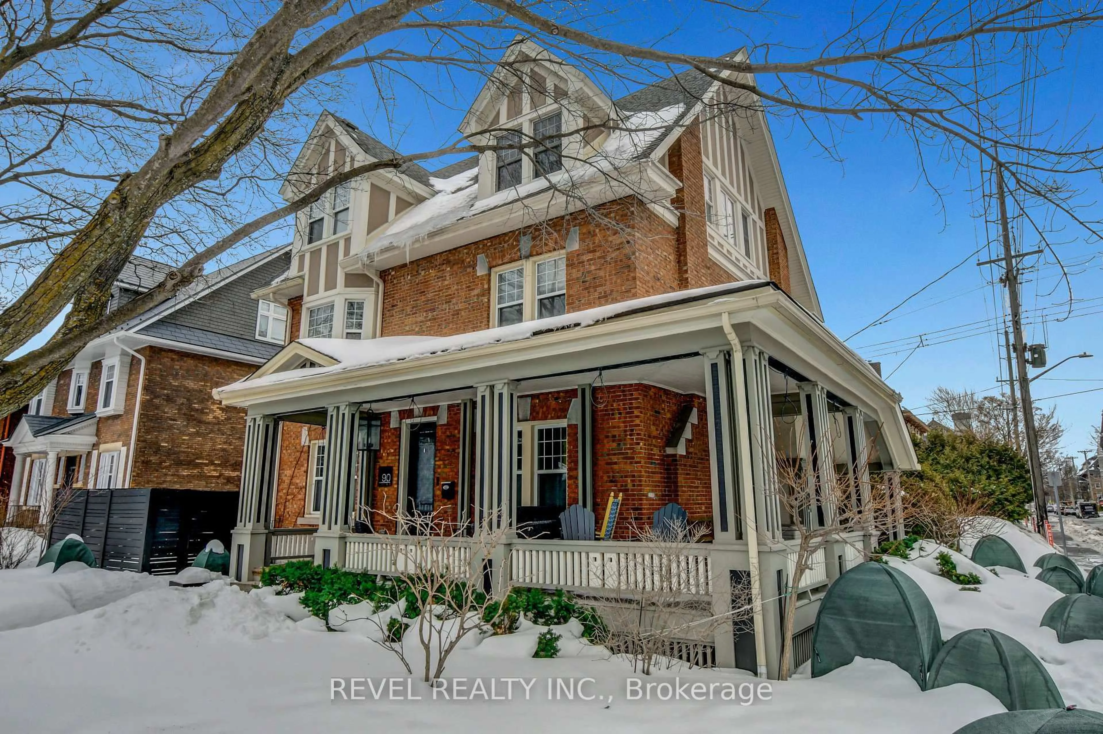 Home with brick exterior material, street for 90 Powell Ave, Ottawa Ontario K1S 3Z3