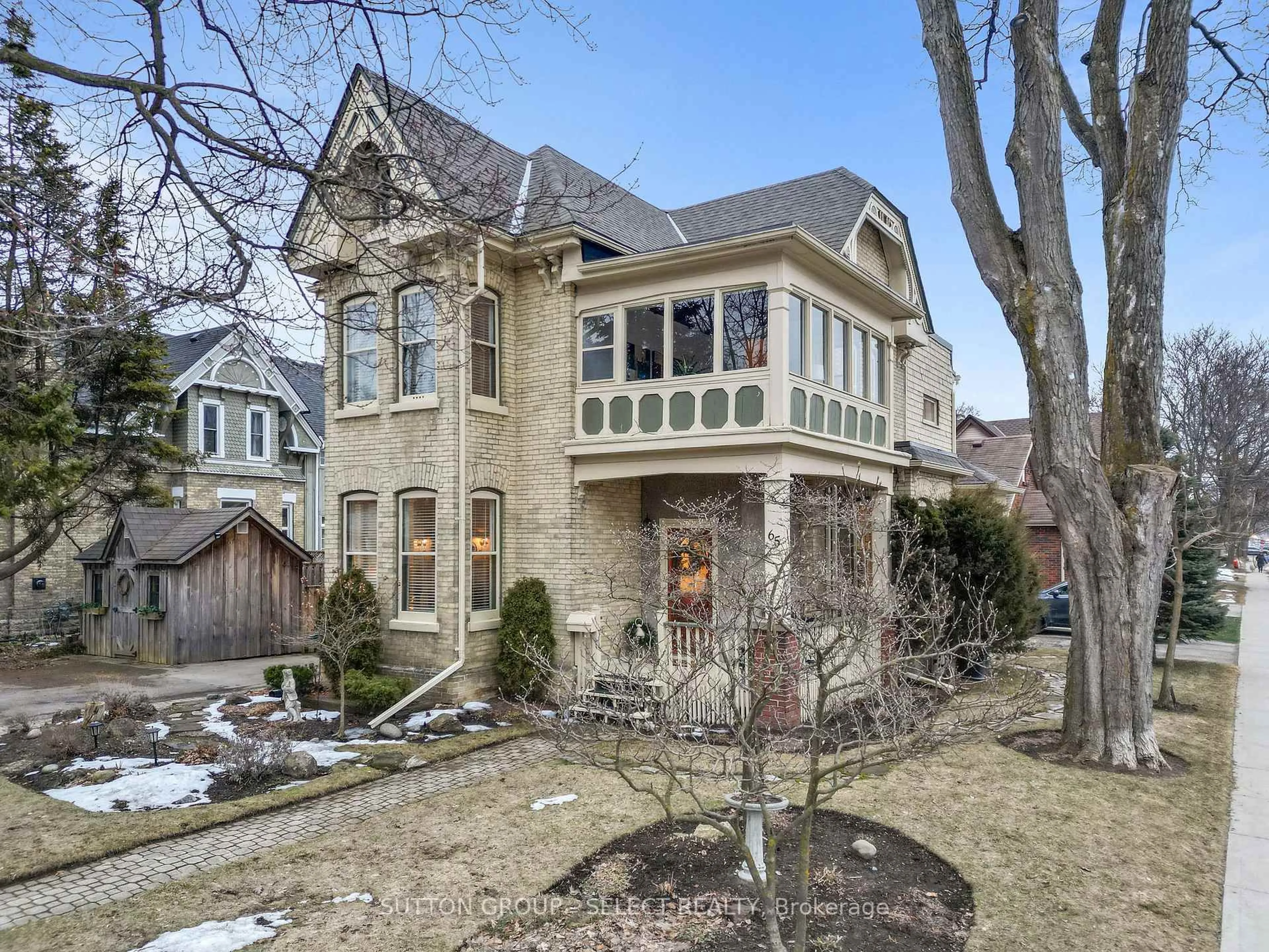 Home with brick exterior material, street for 65 Bruce St, London South Ontario N6C 1G7