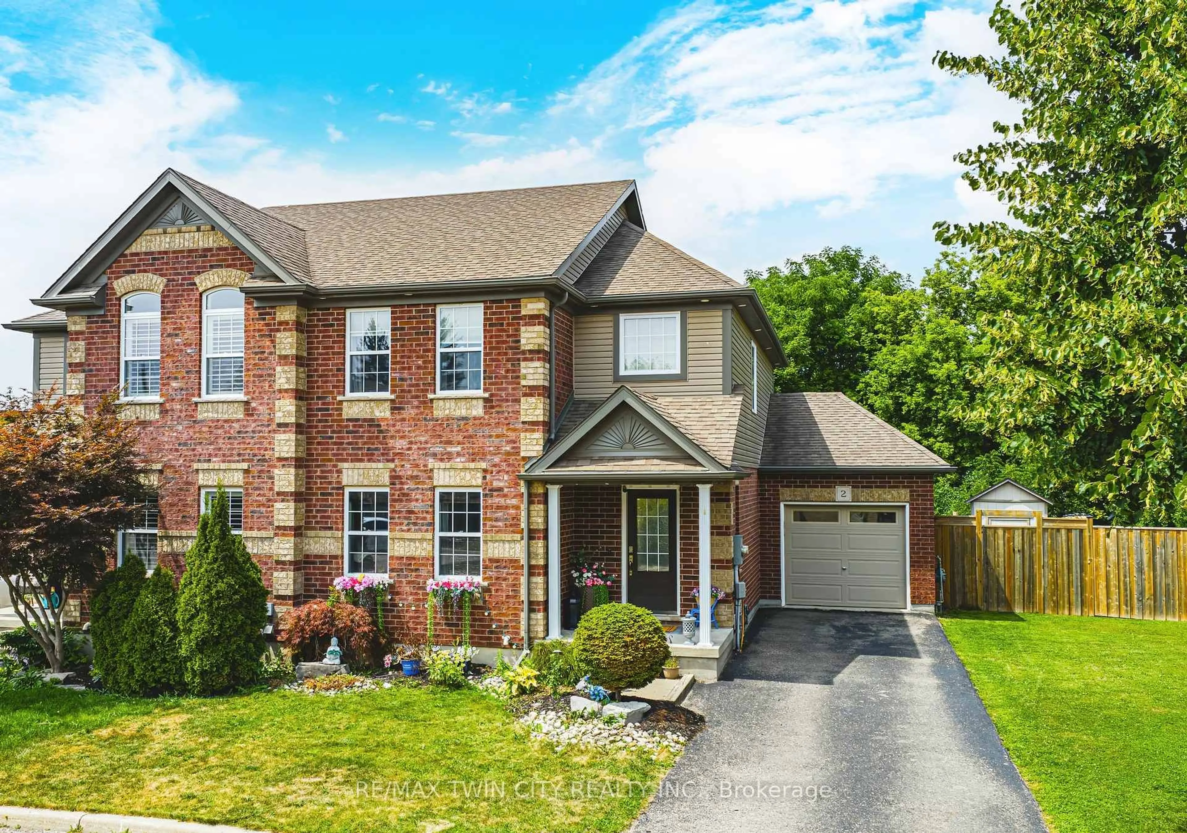 Home with brick exterior material, street for 214 Snyder's Rd #2, Wilmot Ontario N3A 0A6