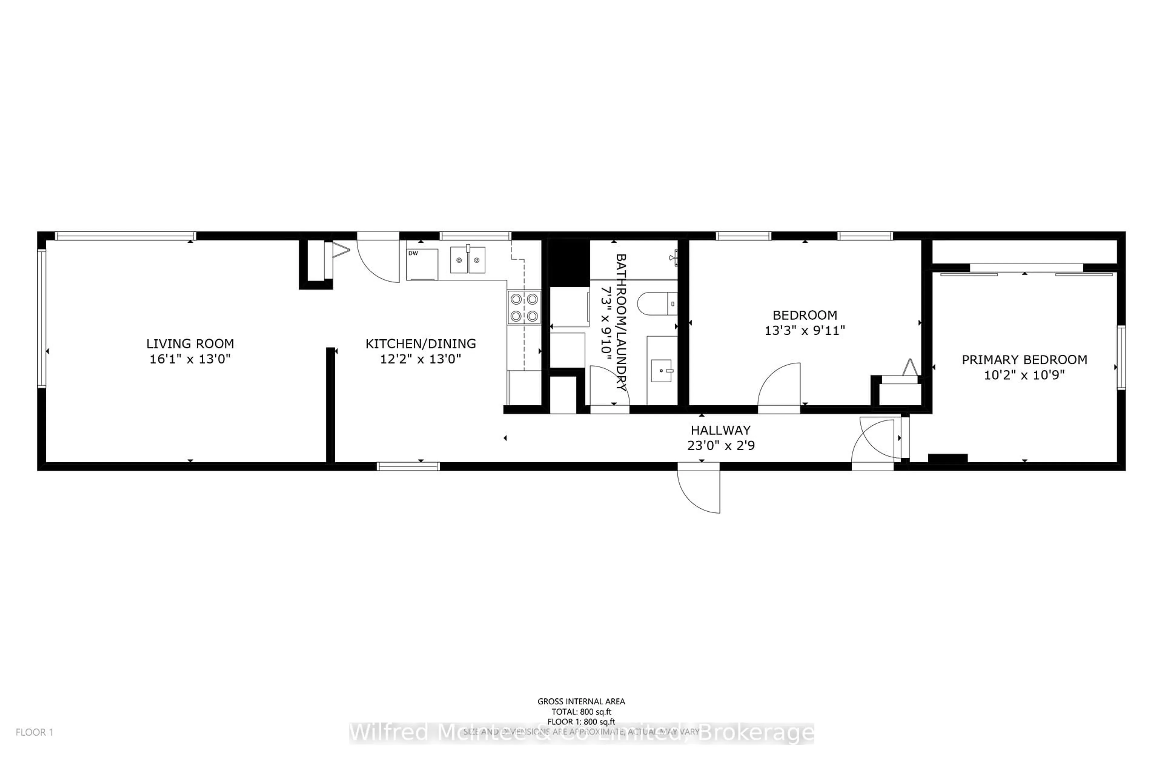 Floor plan for 70 Applewood Blvd, Kincardine Ontario N0H 2T0