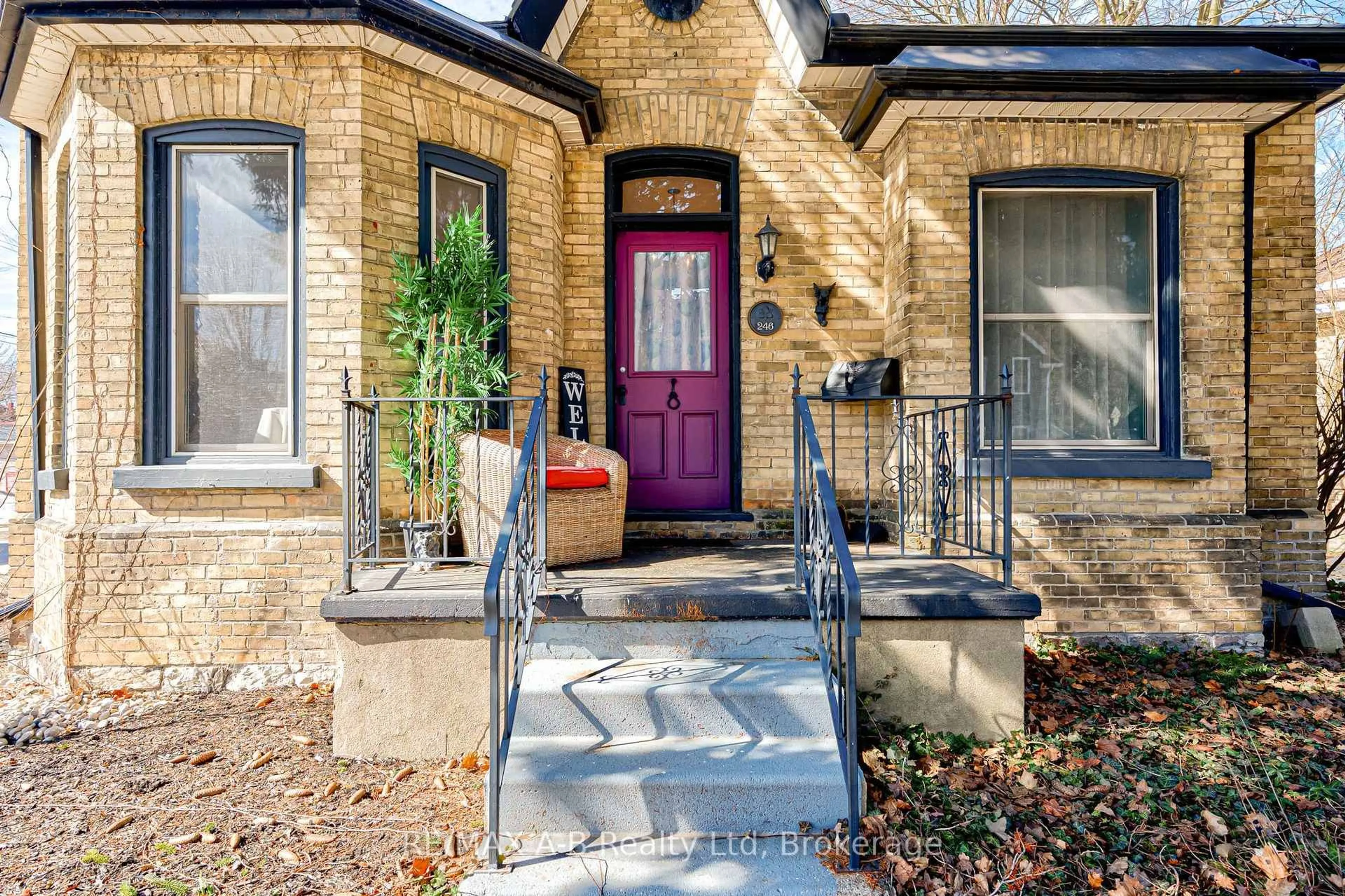 Home with brick exterior material, street for 246 Wellington St, Stratford Ontario N5A 2L6