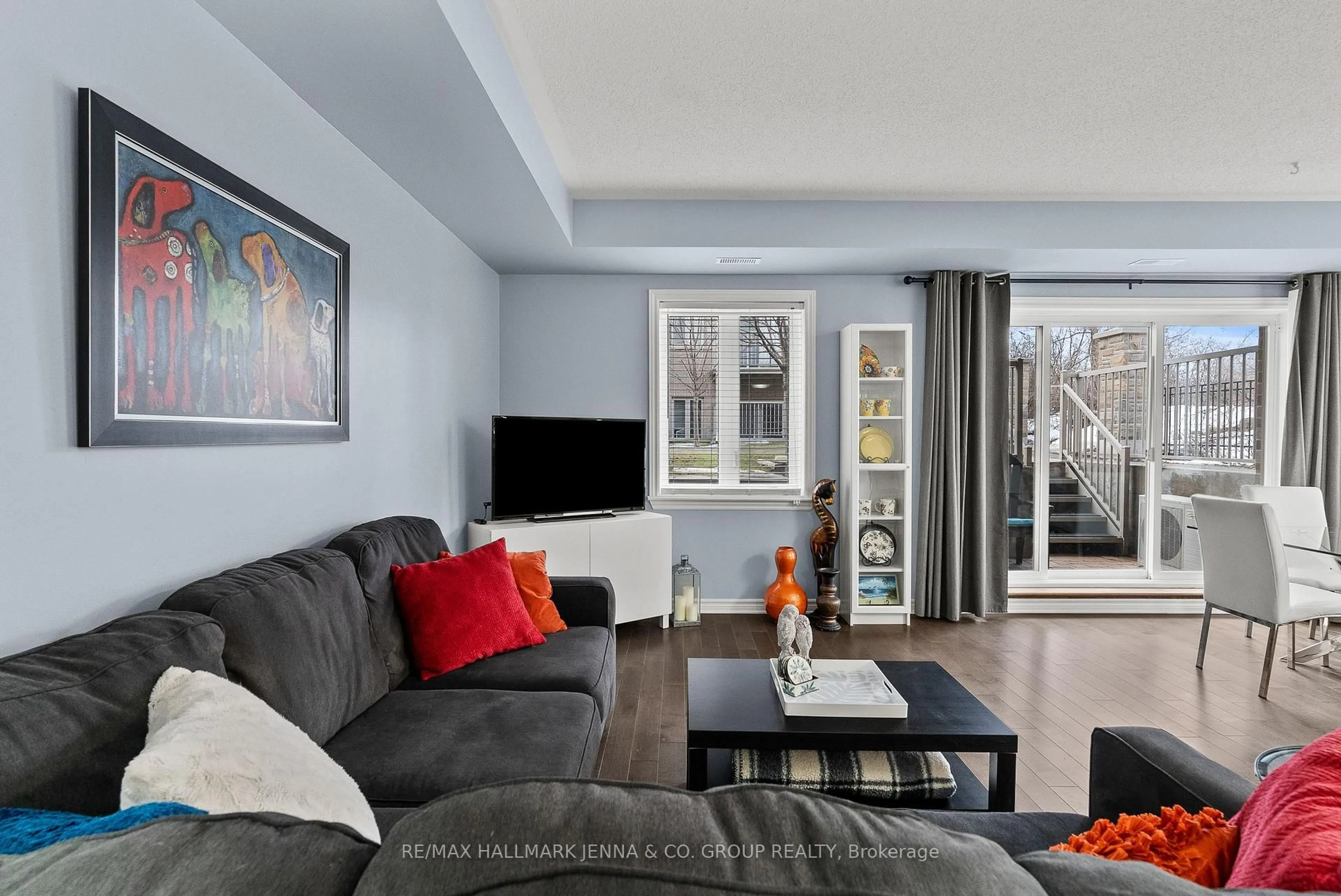 Living room with furniture, unknown for 34 Tadley Private #A, Ottawa Ontario K2J 2T3