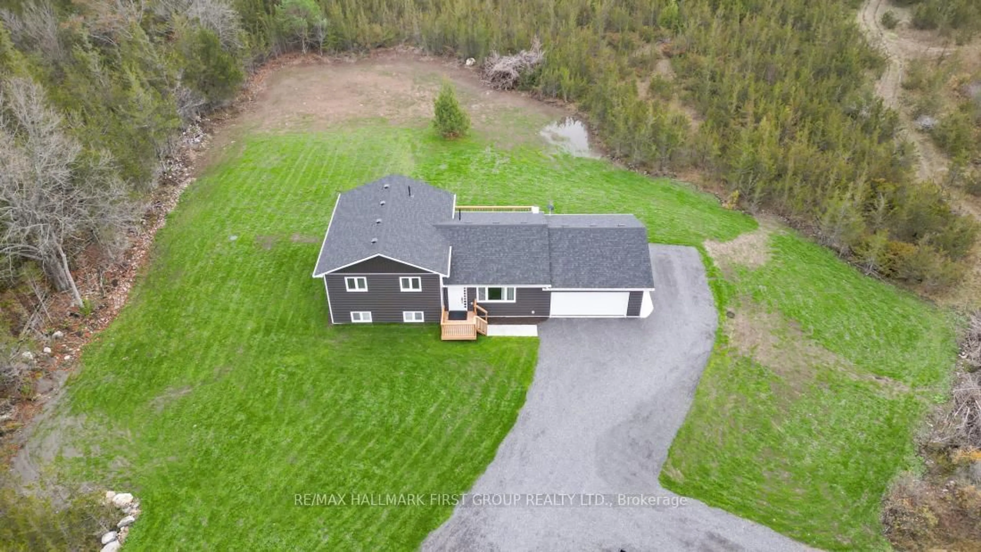 A pic from outside/outdoor area/front of a property/back of a property/a pic from drone, unknown for 972 Enright Rd, Shannonville Ontario K0K 3A0