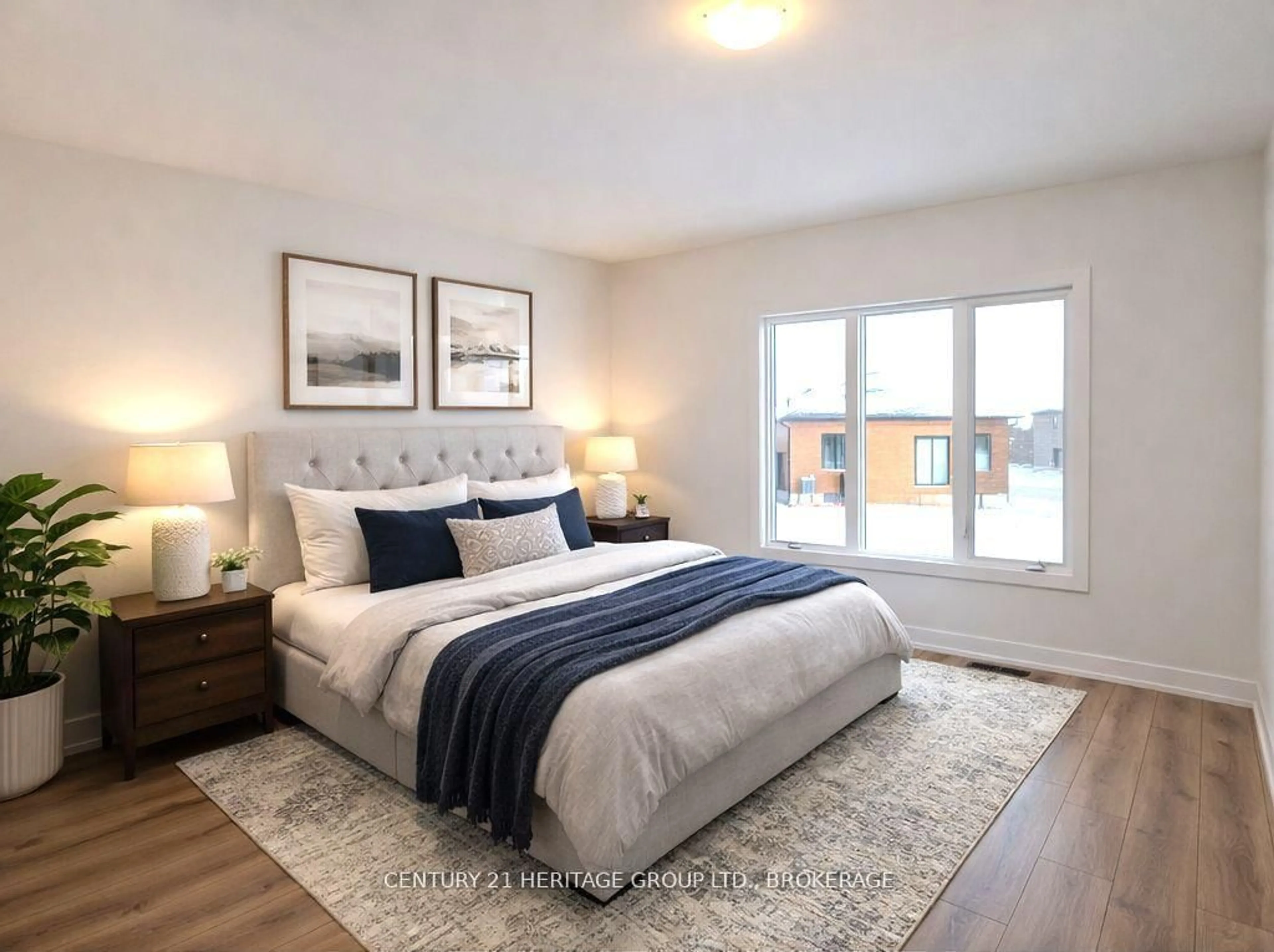 Bedroom with bed, unknown for 105 Creighton(lot 63) Dr, Newburgh Ontario K0K 2S0