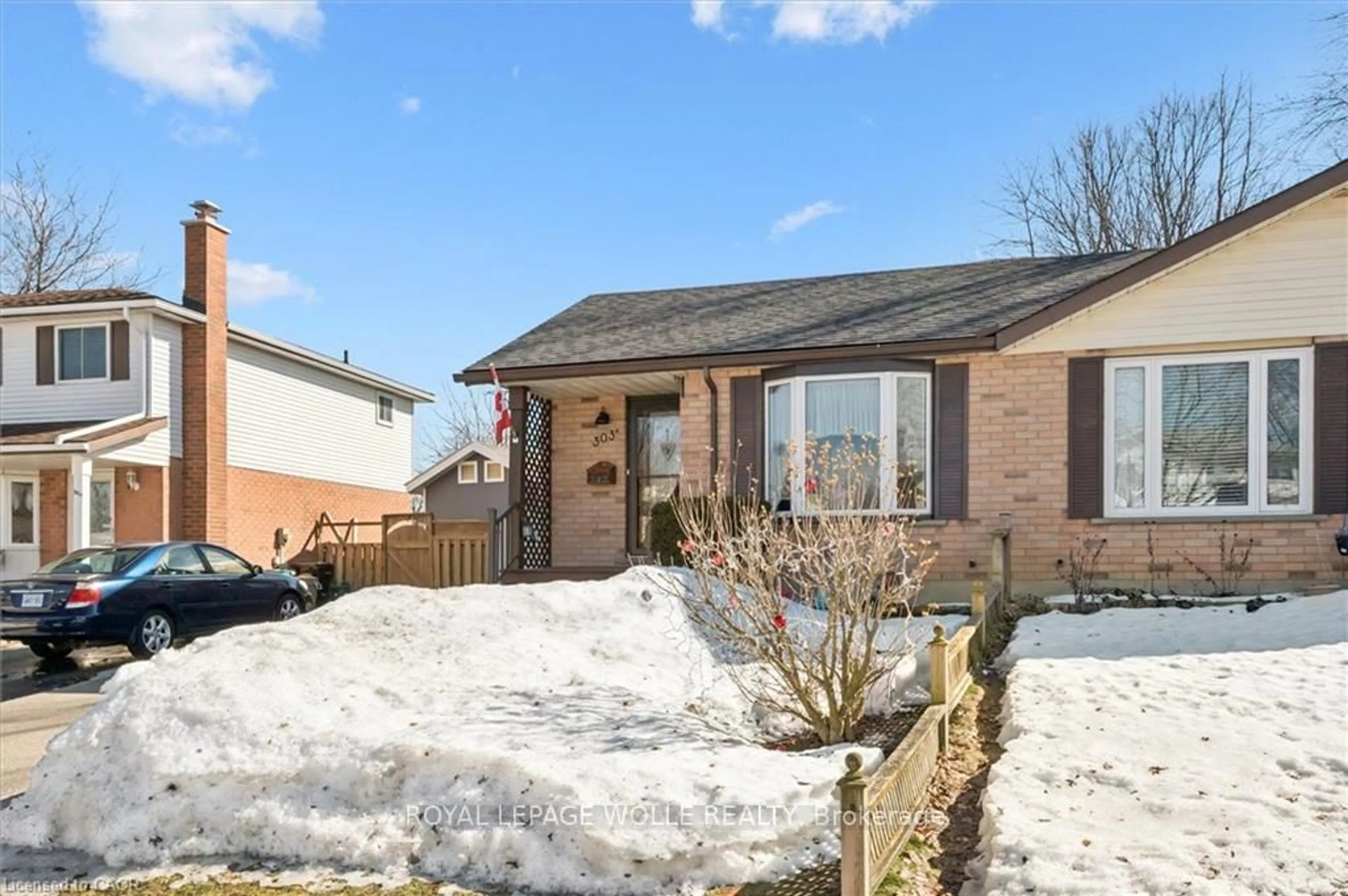 Home with brick exterior material, street for 303A Mayview Cres, Waterloo Ontario N2V 1P5