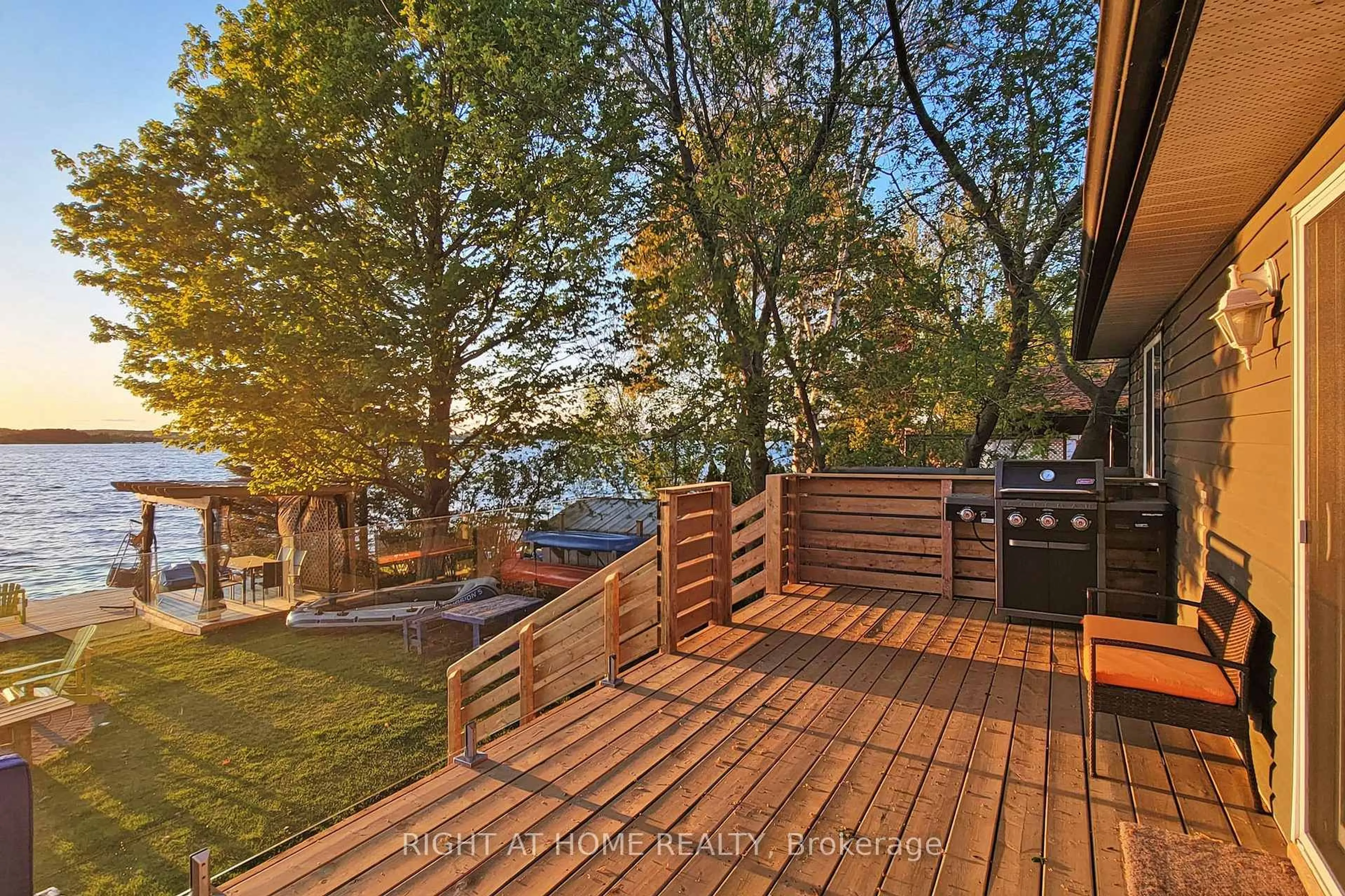 Patio, water/lake/river/ocean view for 62 Antiquary Rd, Kawartha Lakes Ontario K0M 2B0