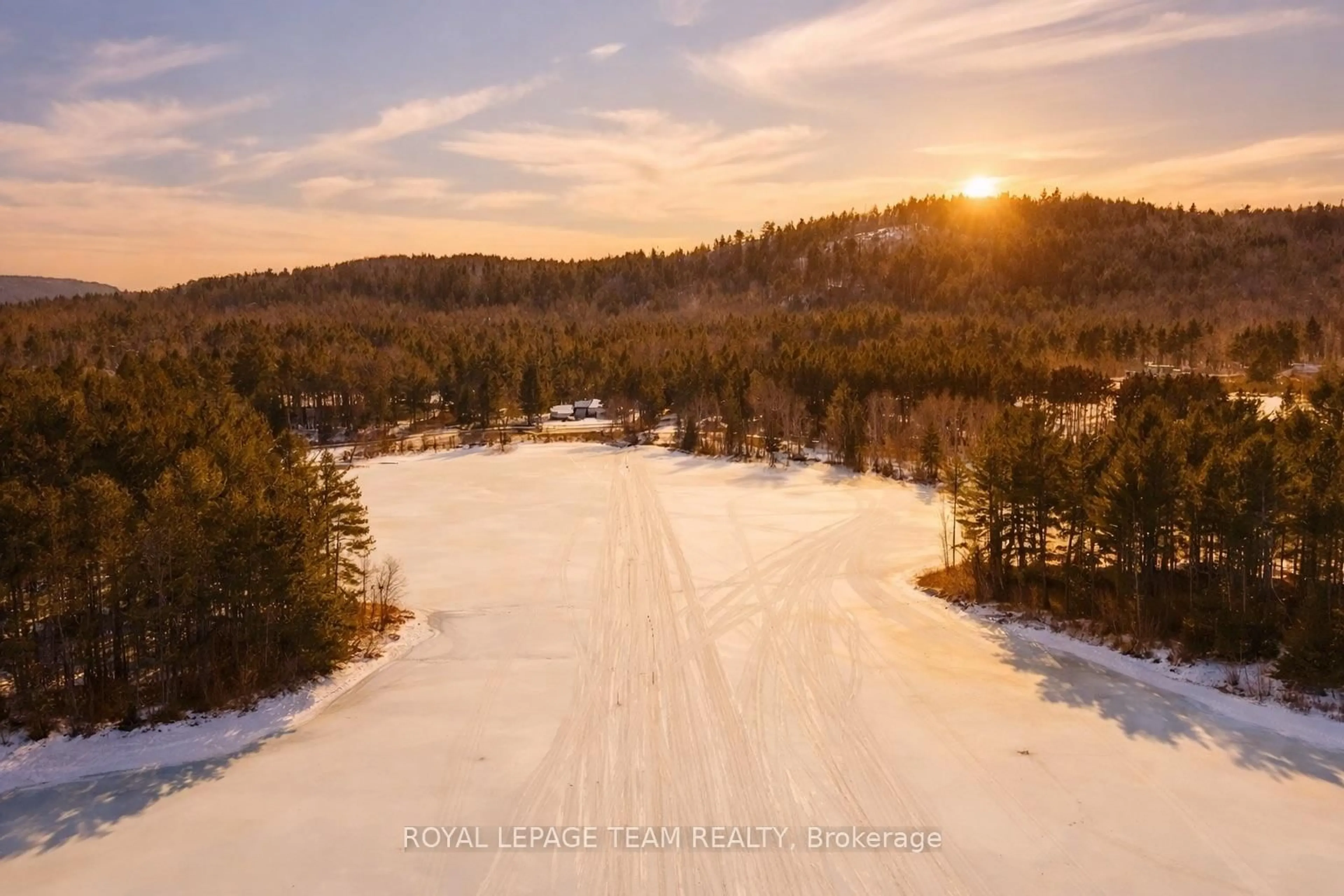 A pic from outside/outdoor area/front of a property/back of a property/a pic from drone, forest/trees view for 1855 Old Barry's Bay Rd, L'Orignal Ontario K0B 1K0