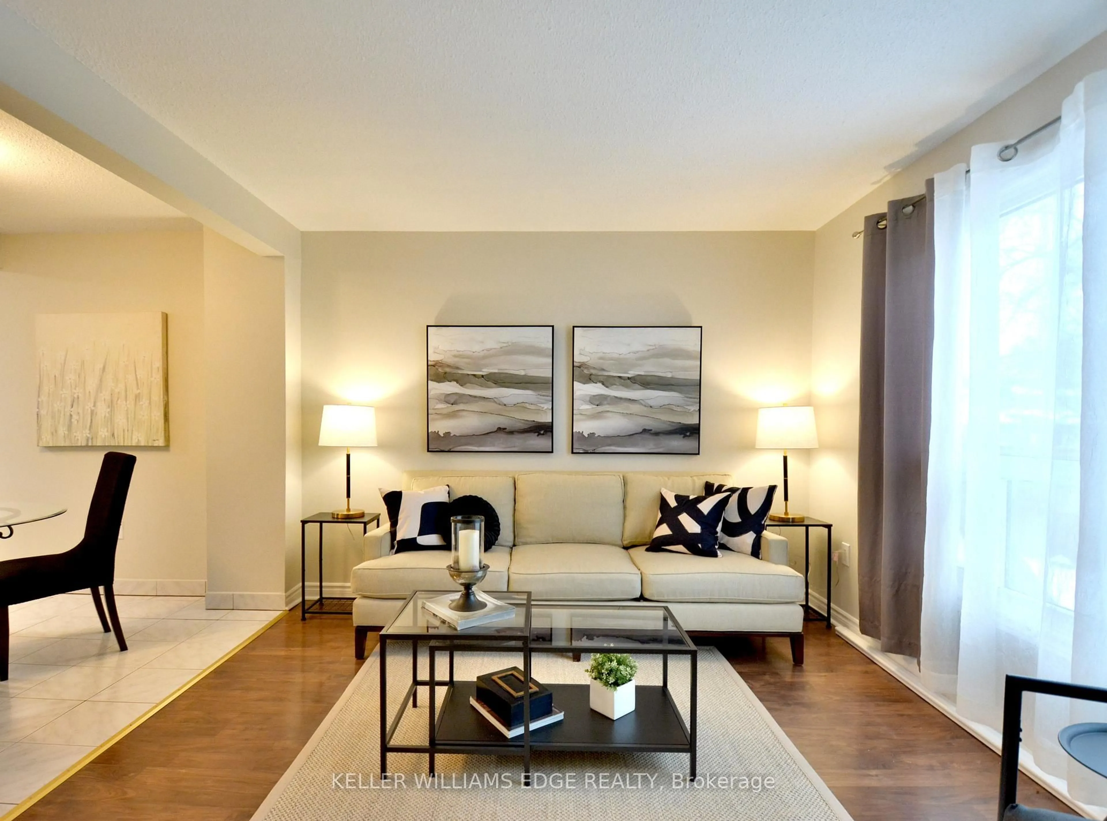 Living room with furniture, unknown for 120 Quigley Rd #5, Hamilton Ontario L8K 6L4