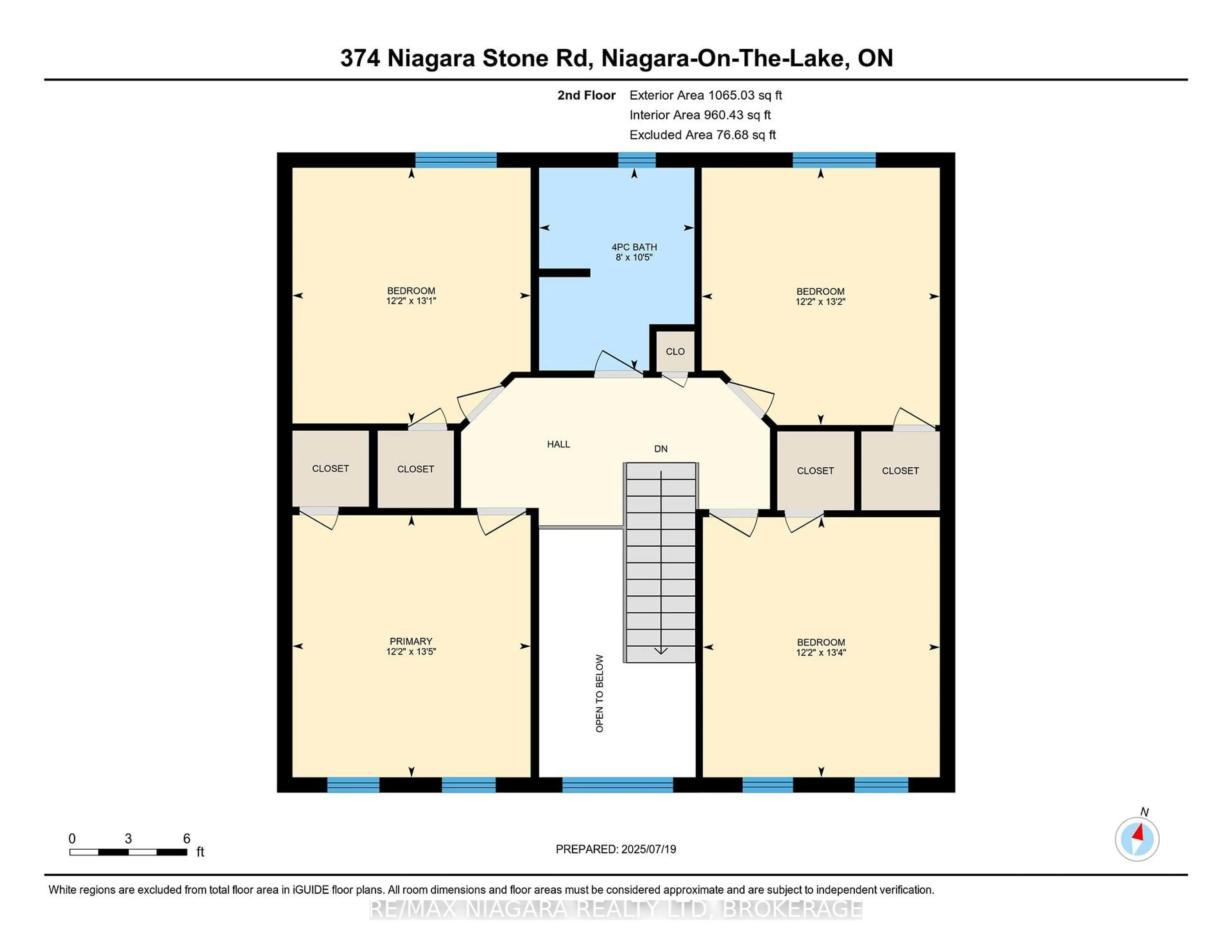 Floor plan for 374 Niagara Stone Rd, Niagara-on-the-Lake Ontario L0S 1J0