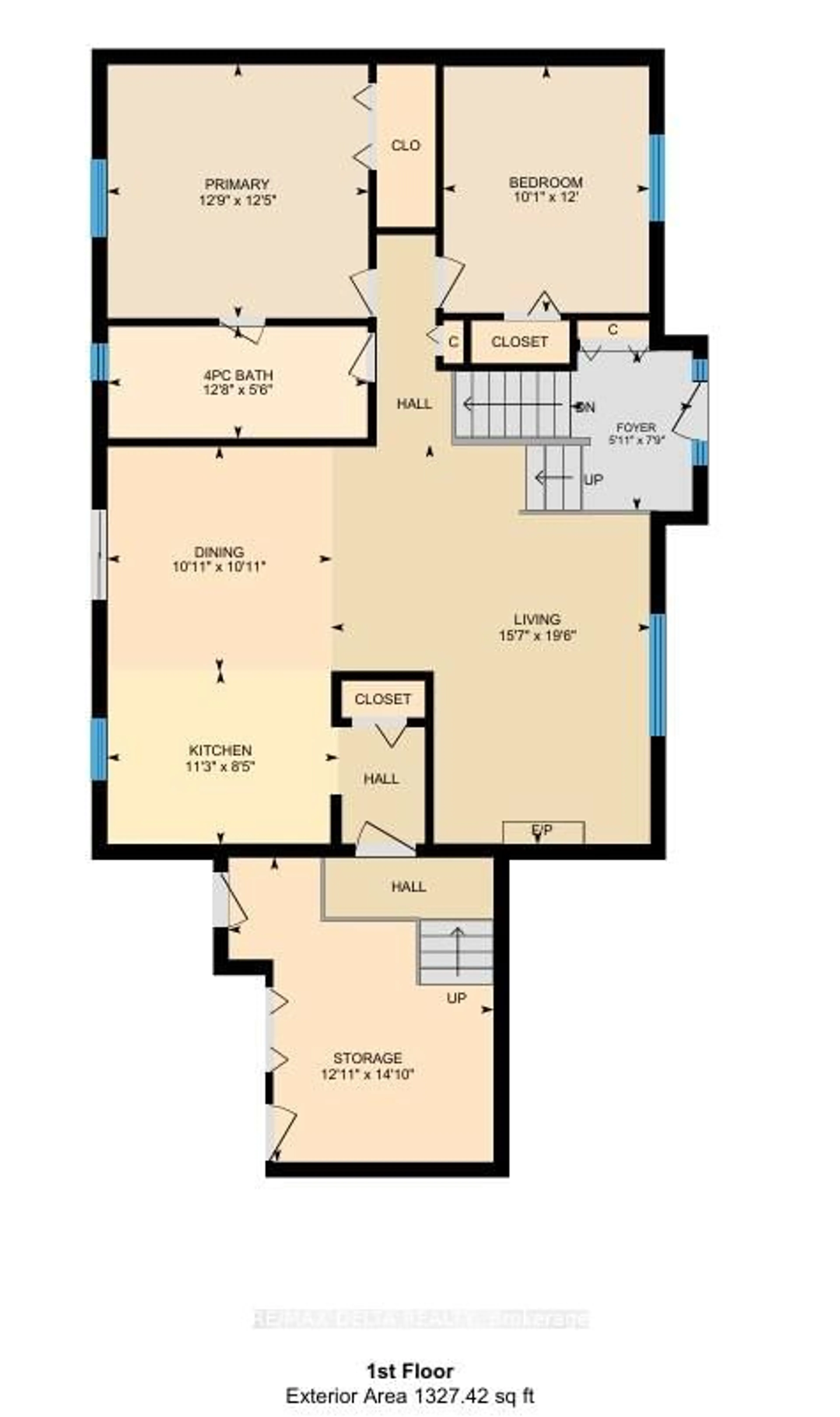Floor plan for 2031 Devine Rd, Vars Ontario K0A 3H0